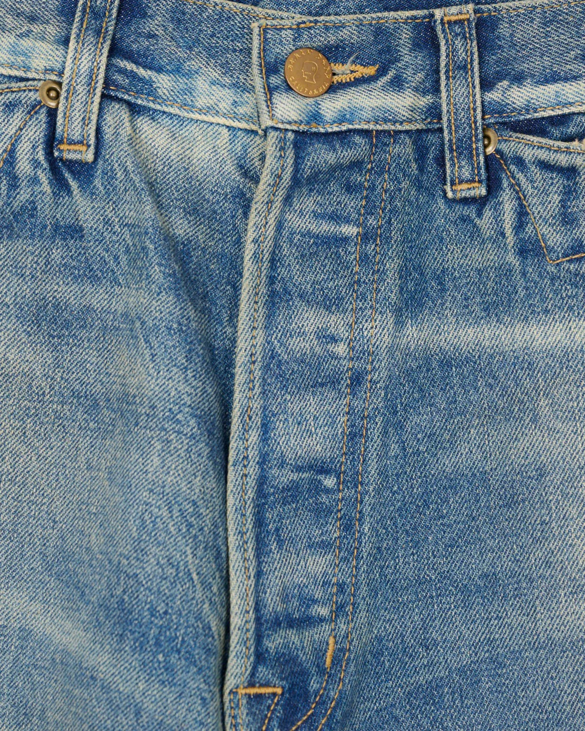 Selvedge Denim Pant, Washed Indigo - Image 4