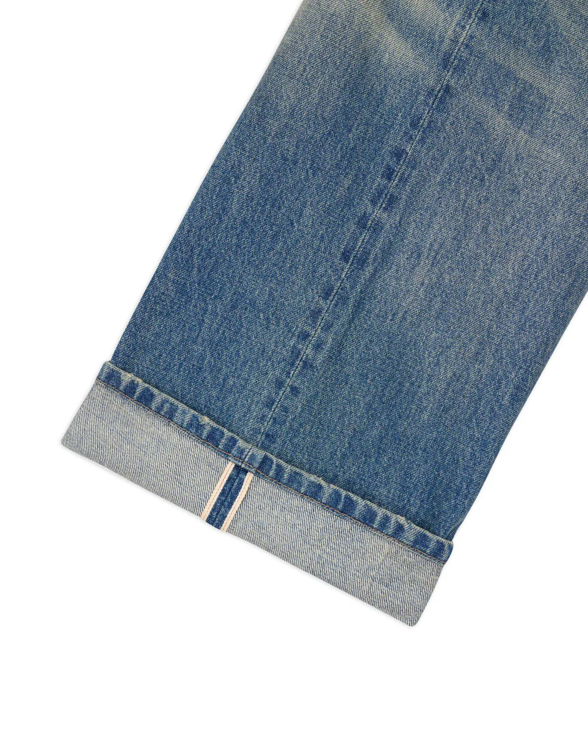 Selvedge Denim Pant, Washed Indigo - Image 5