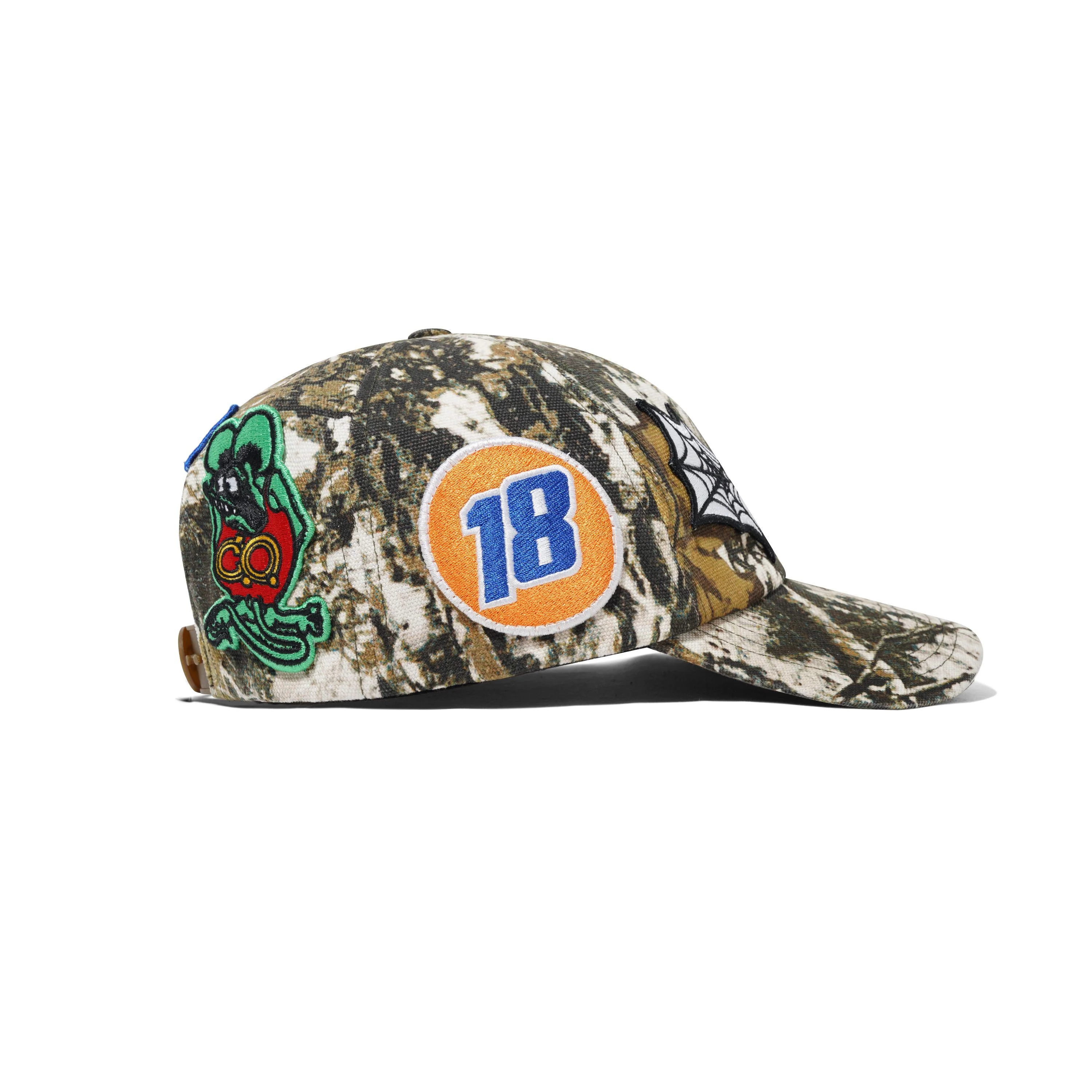 Service 6 Panel Cap, Foliage Camo - Image 3