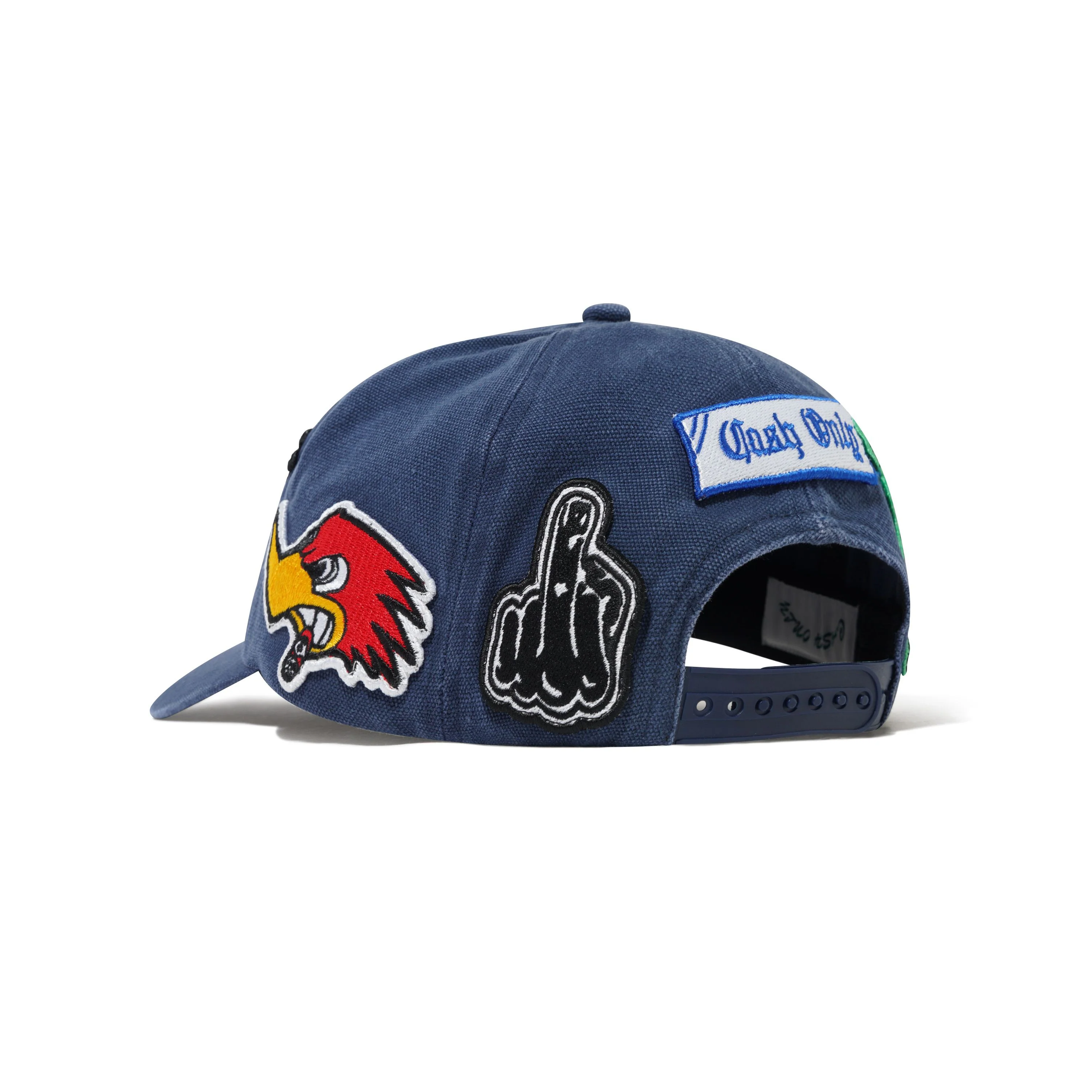 Service 6 Panel Cap, Navy - Image 2