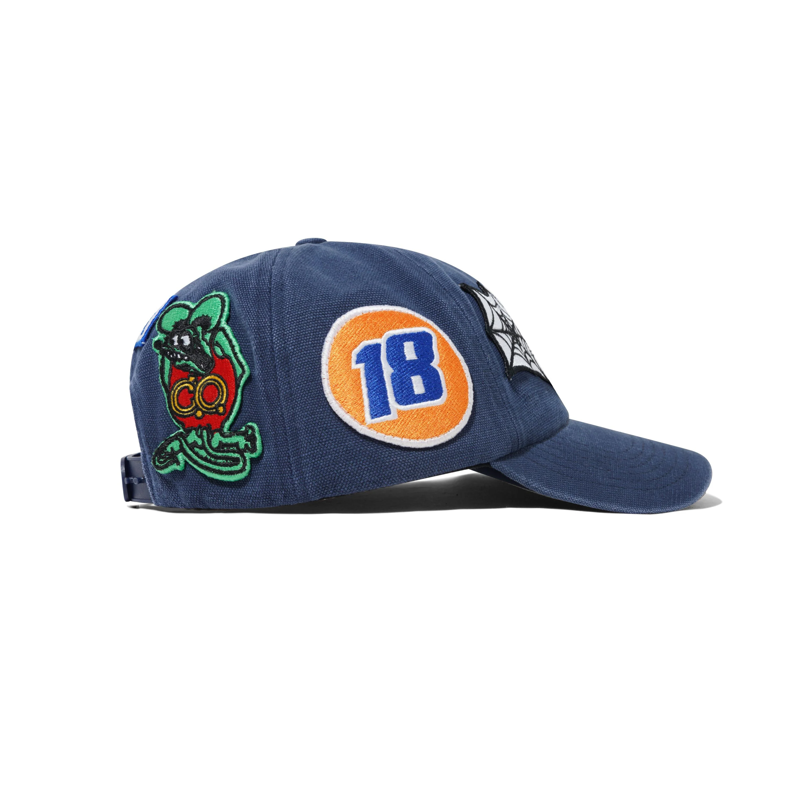 Service 6 Panel Cap, Navy - Image 3