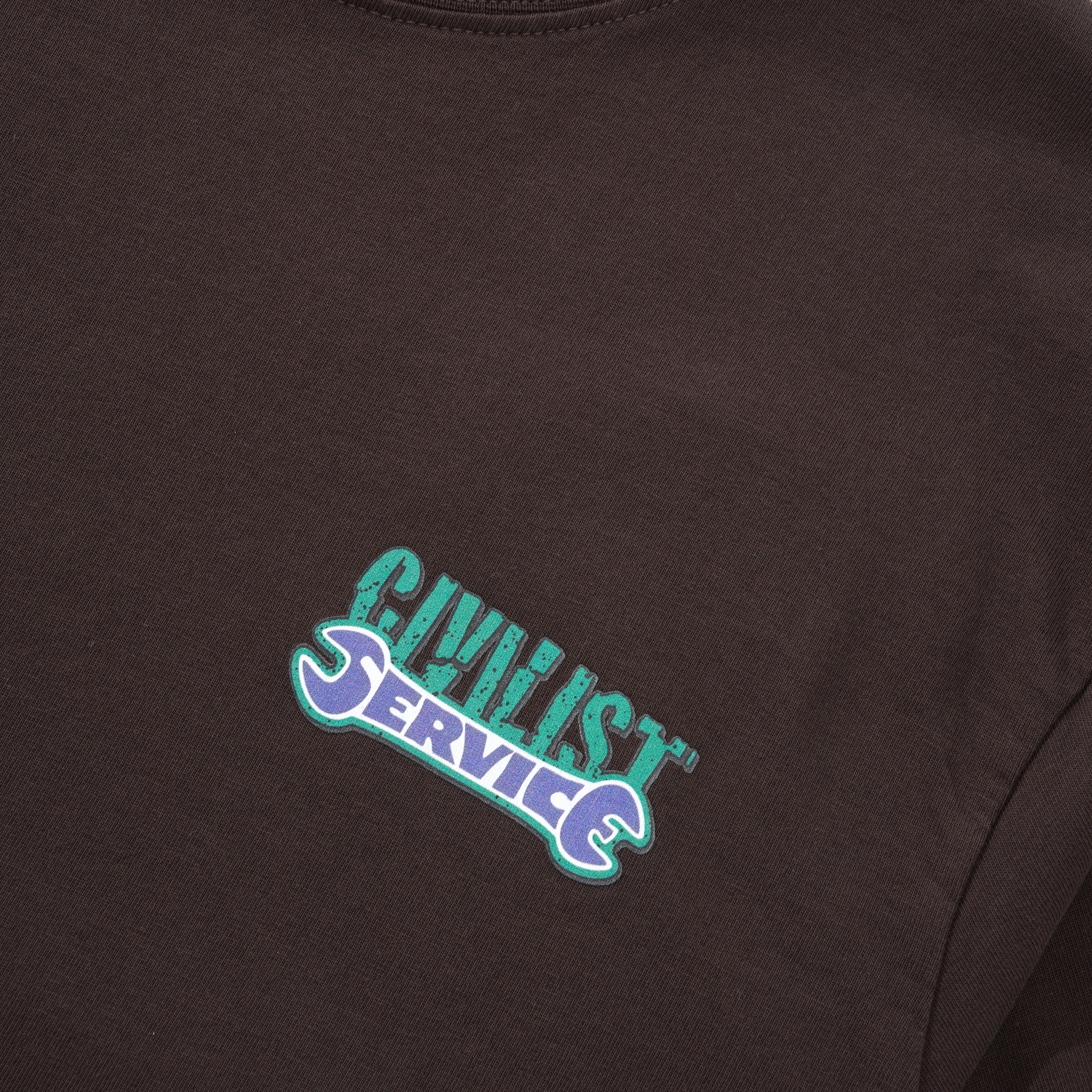 Service Tee, Brown - Image 2