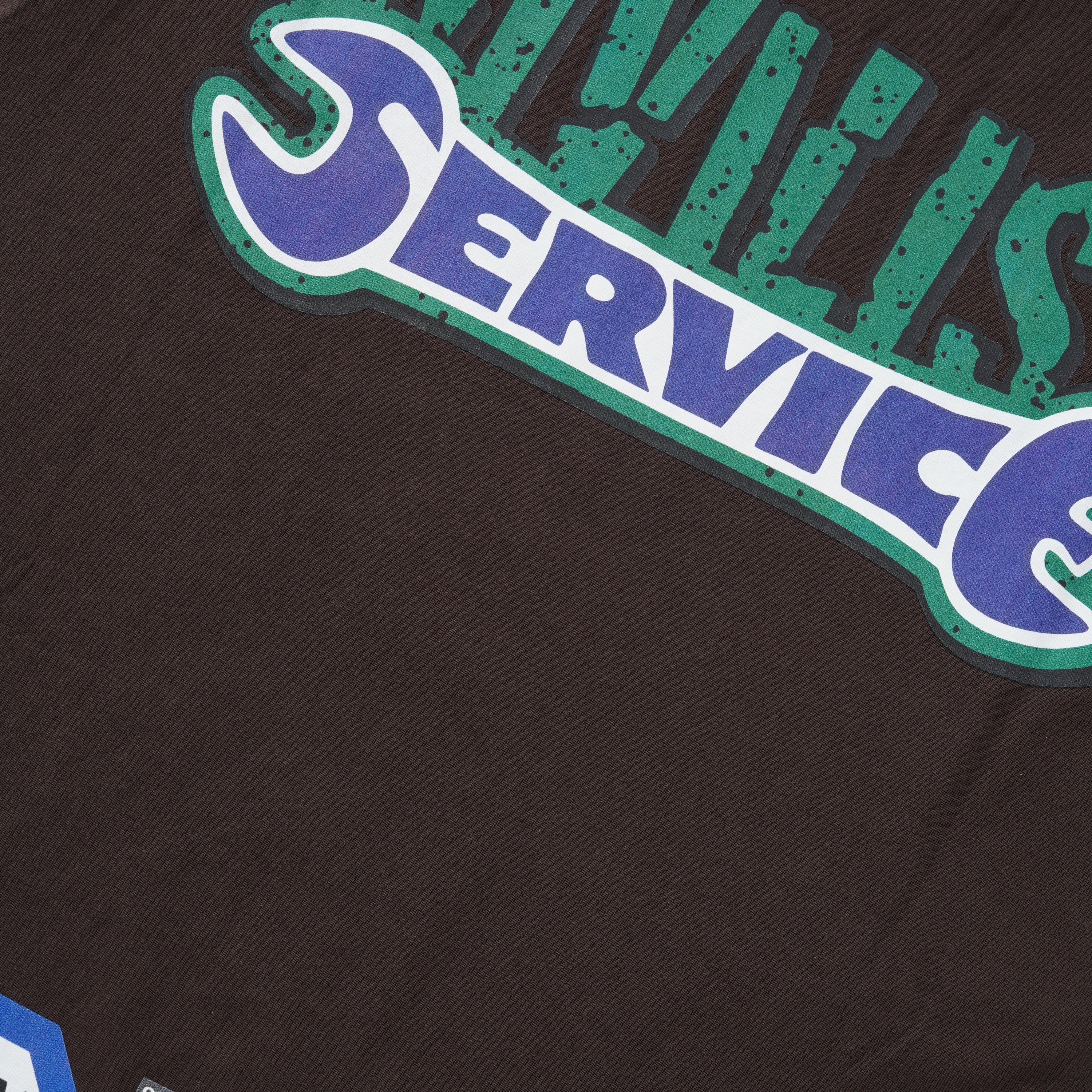 Service Tee, Brown - Image 3