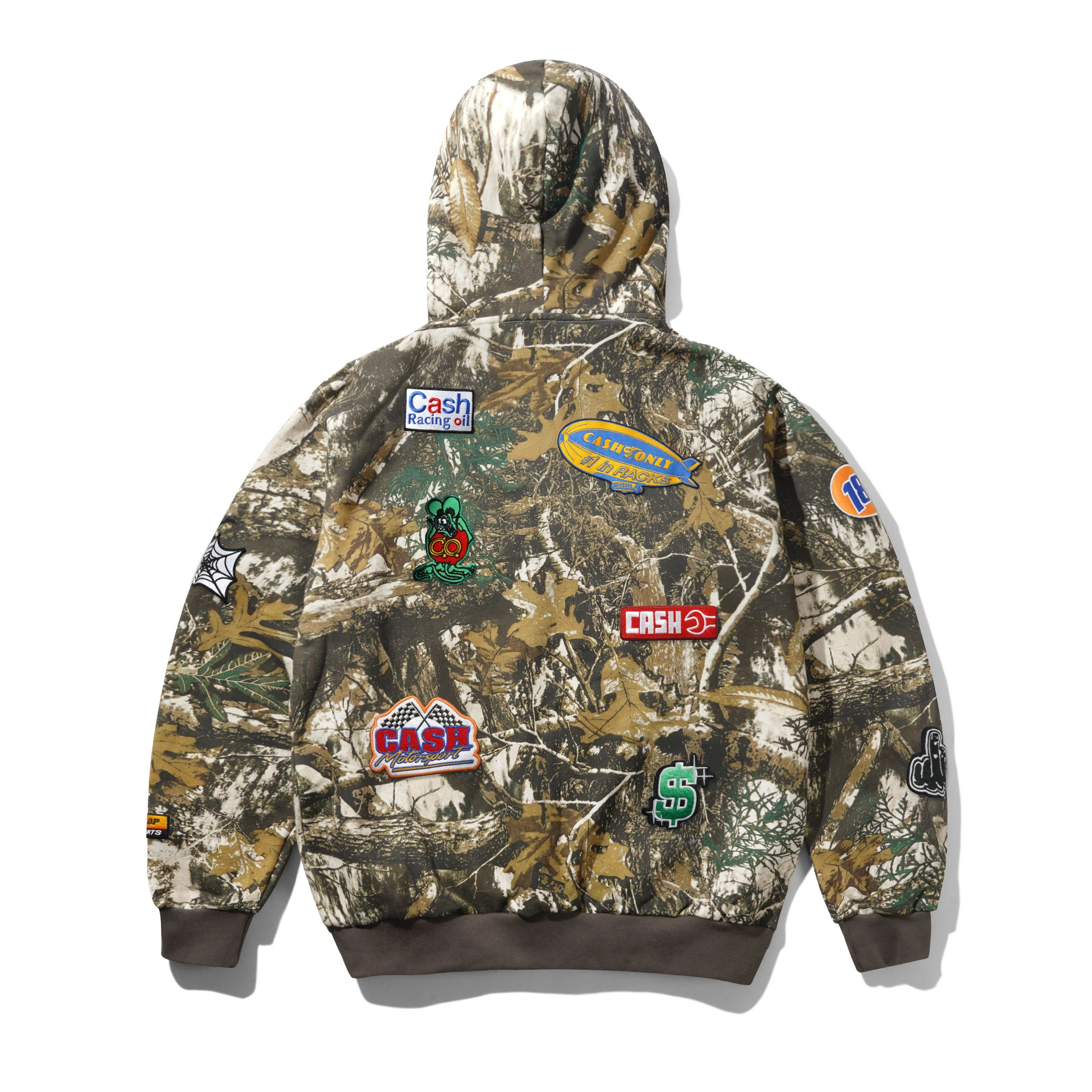 Service Zip-Thru Hood, Foliage Camo - Image 2
