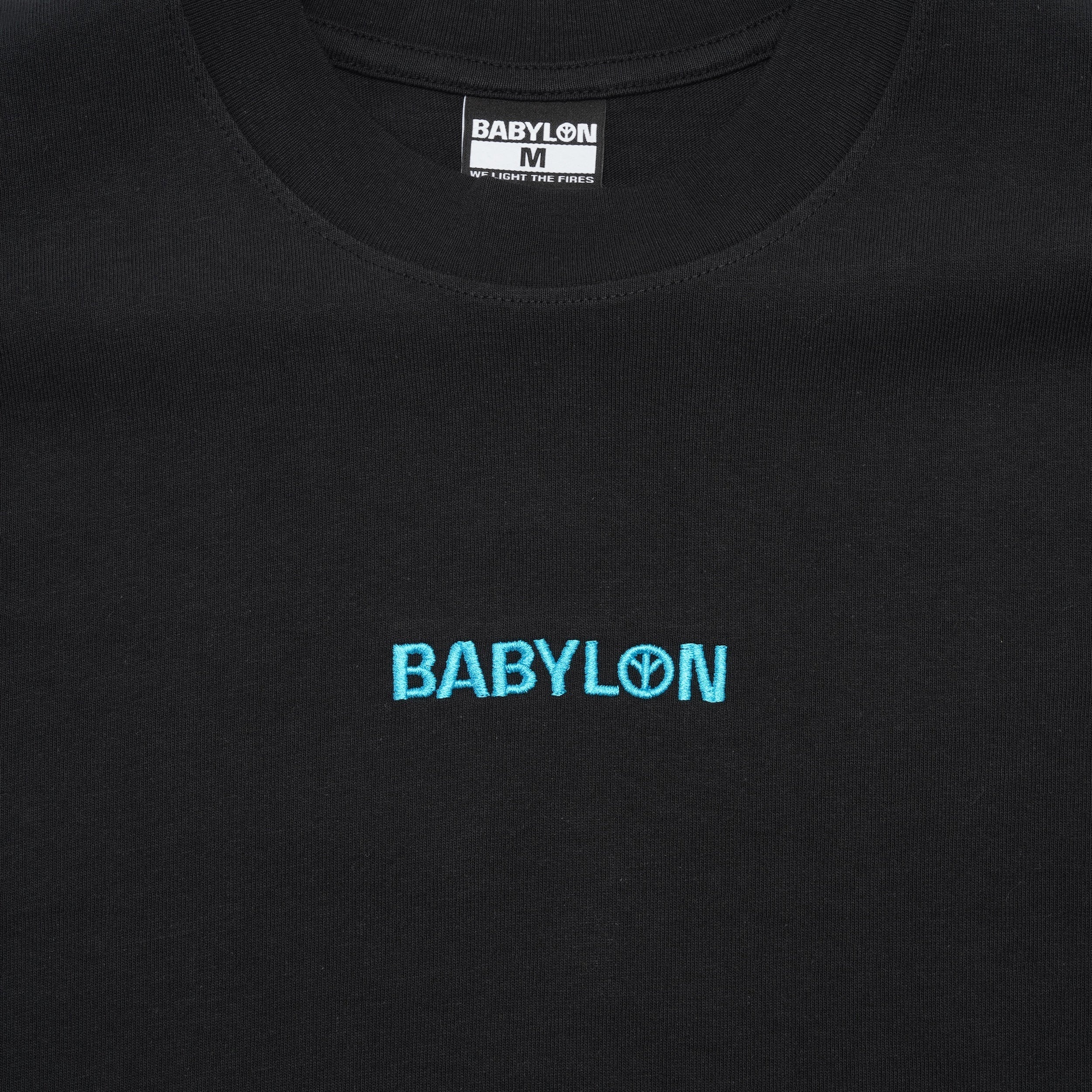 Shop Blue Logo Tee, Black - Image 2