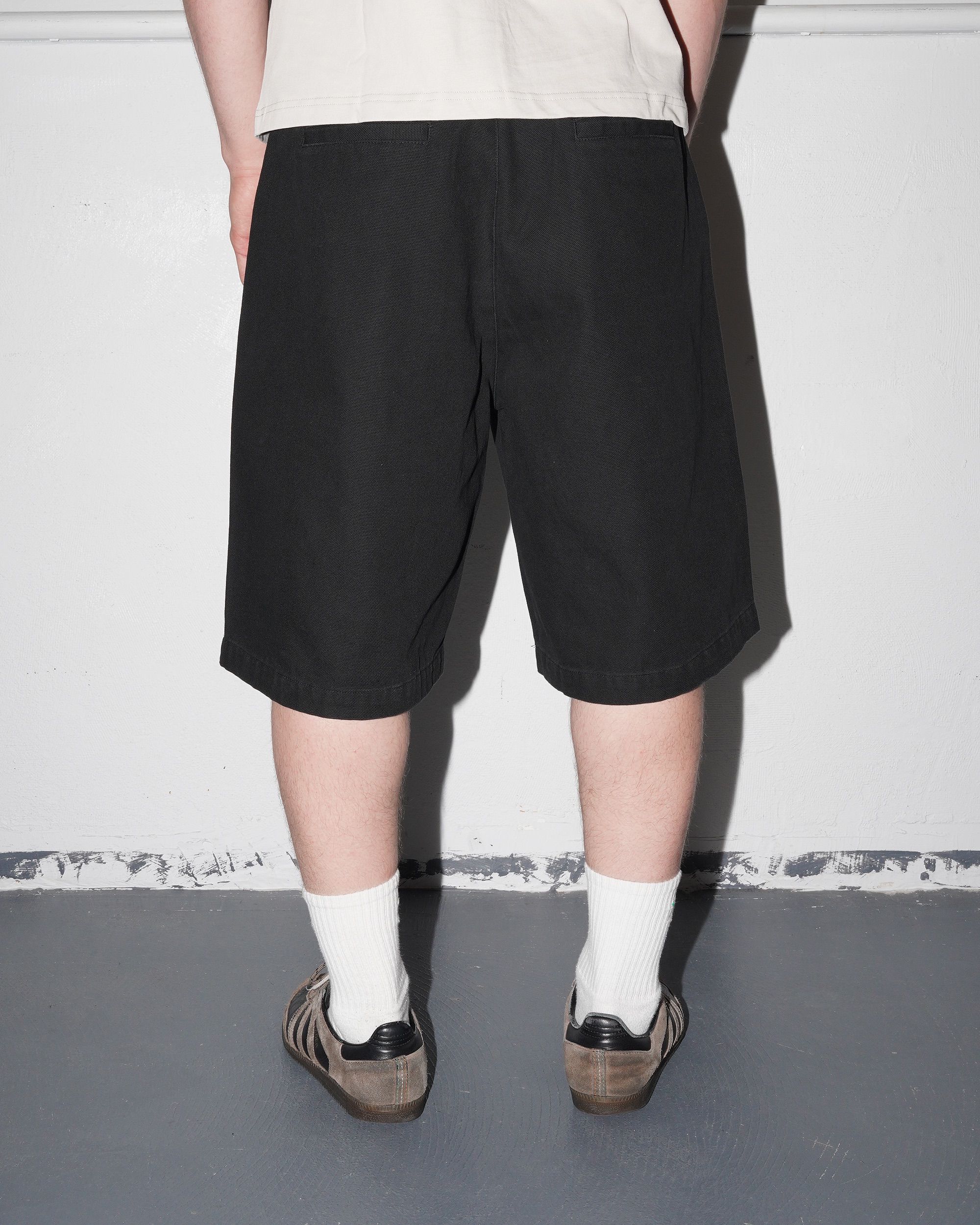 Shop Canvas Shorts, Washed Black Canvas - Image 7