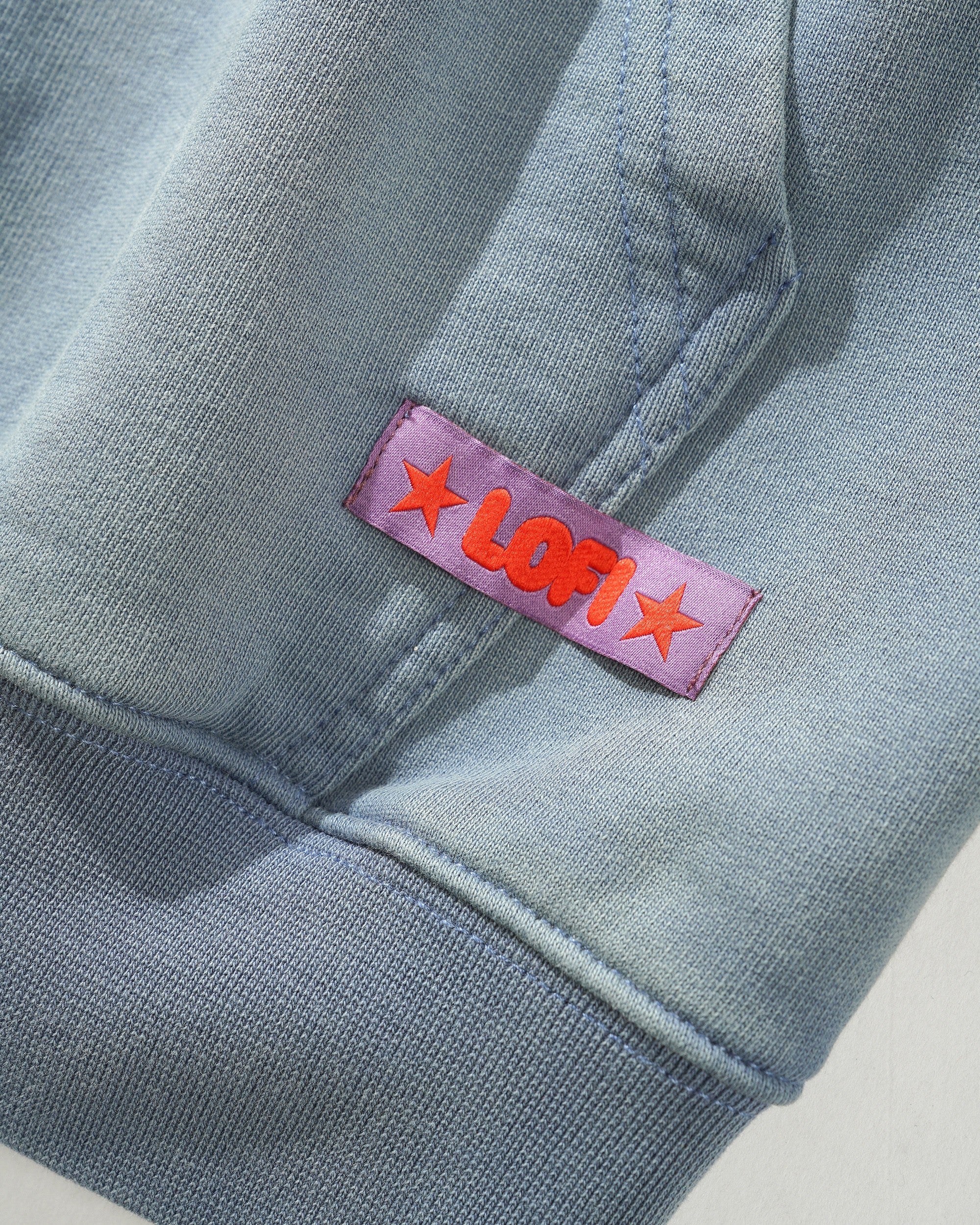 Shop Zip-Thru Hood, Washed Steel - Image 2
