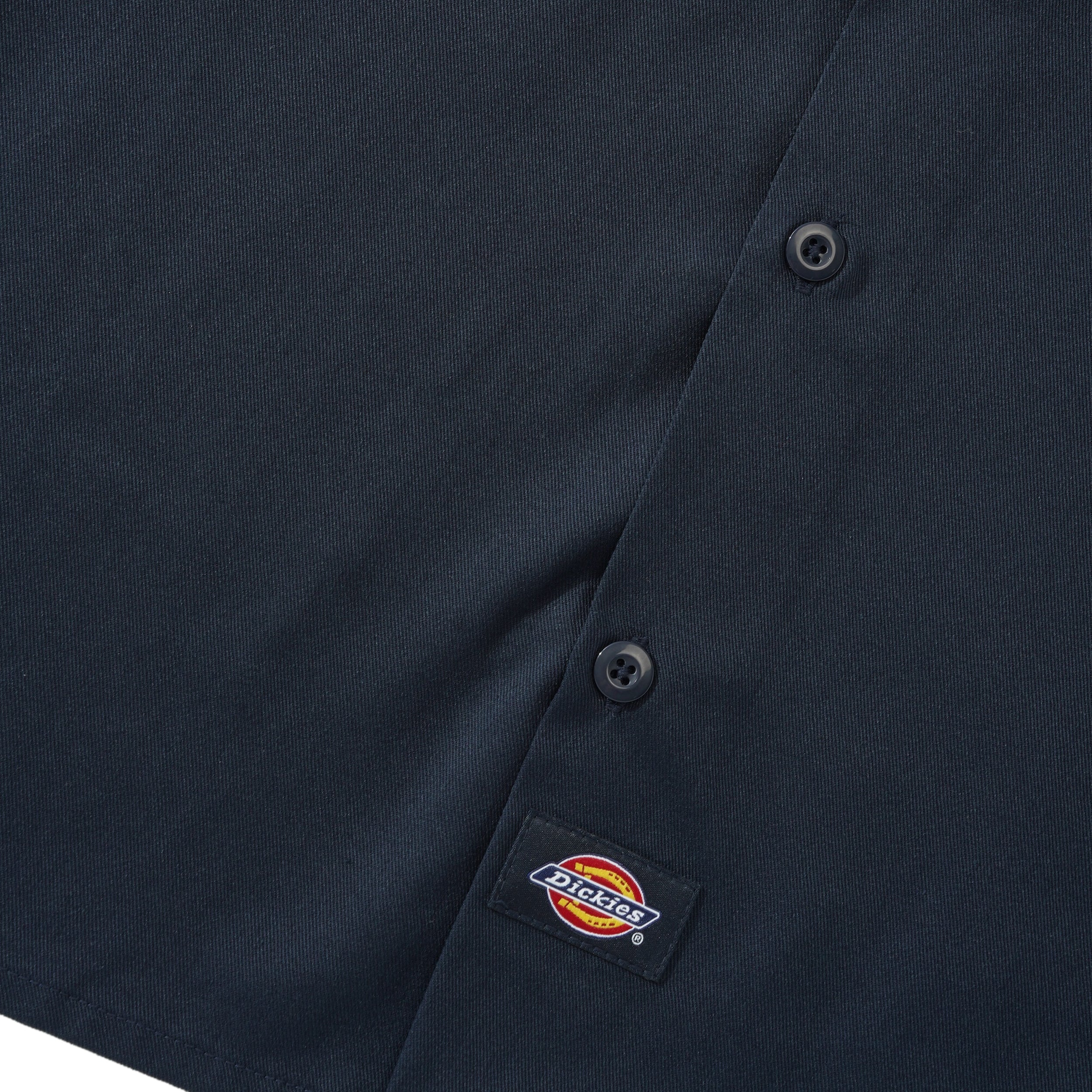 Short Sleeve Work Shirt, Dark Navy - Image 2