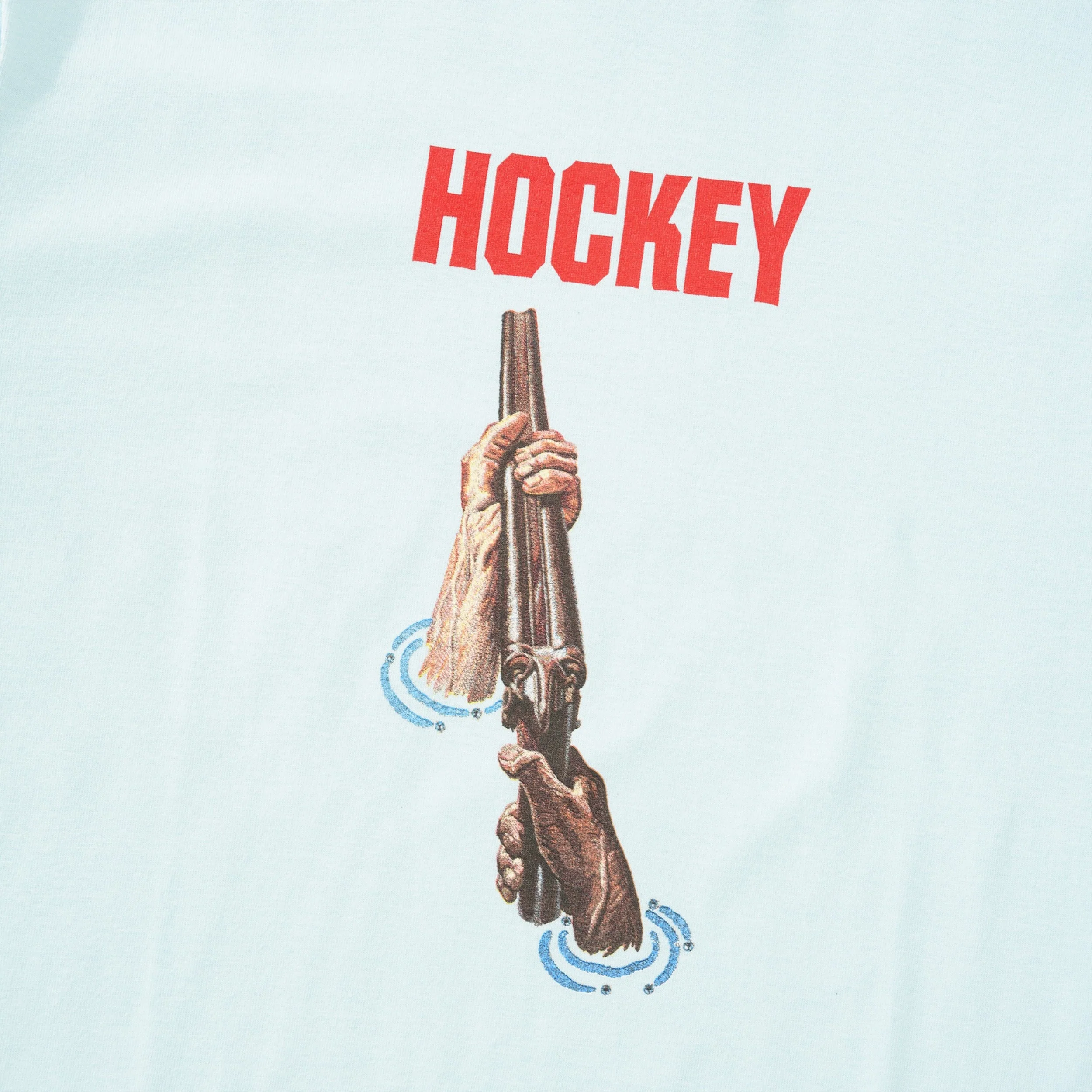 Shotgun Tee, Light Blue - Image 2