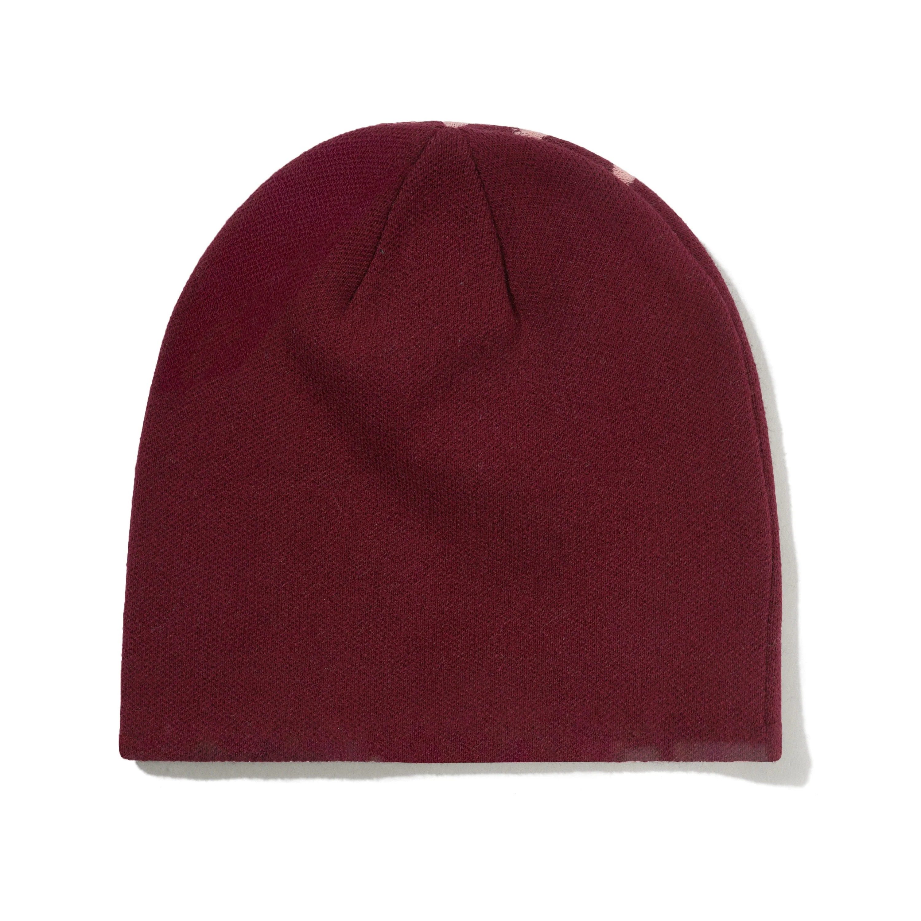 Shout Skully Beanie, Port - Image 2