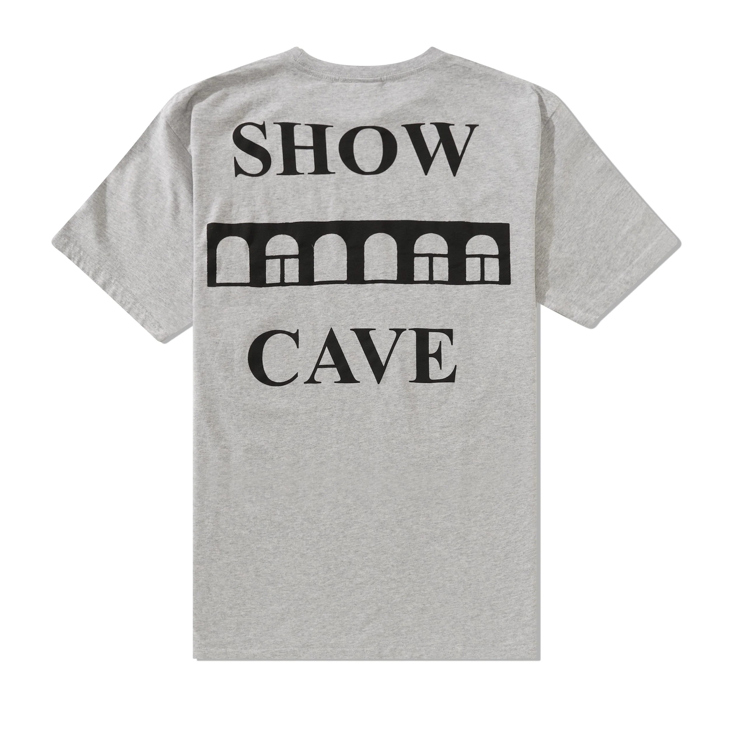 Showcave Tee, Heather Grey - Image 2