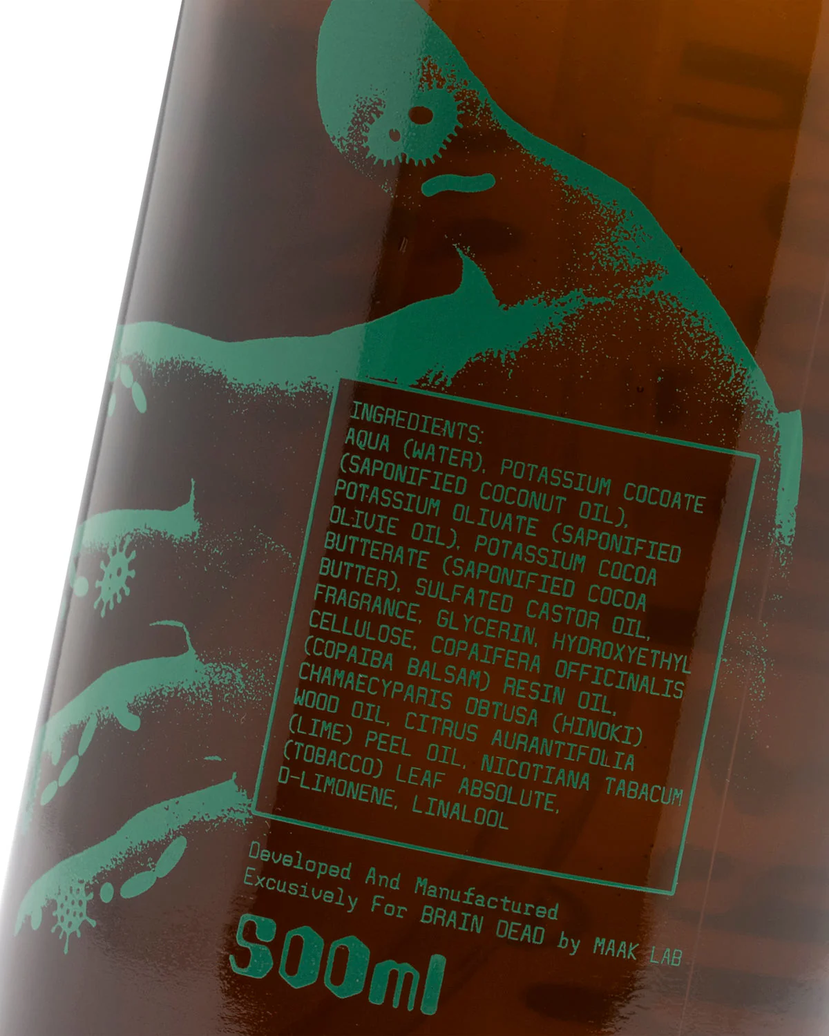 Shroom Cola Liquid Castile Soap, Green - Image 2