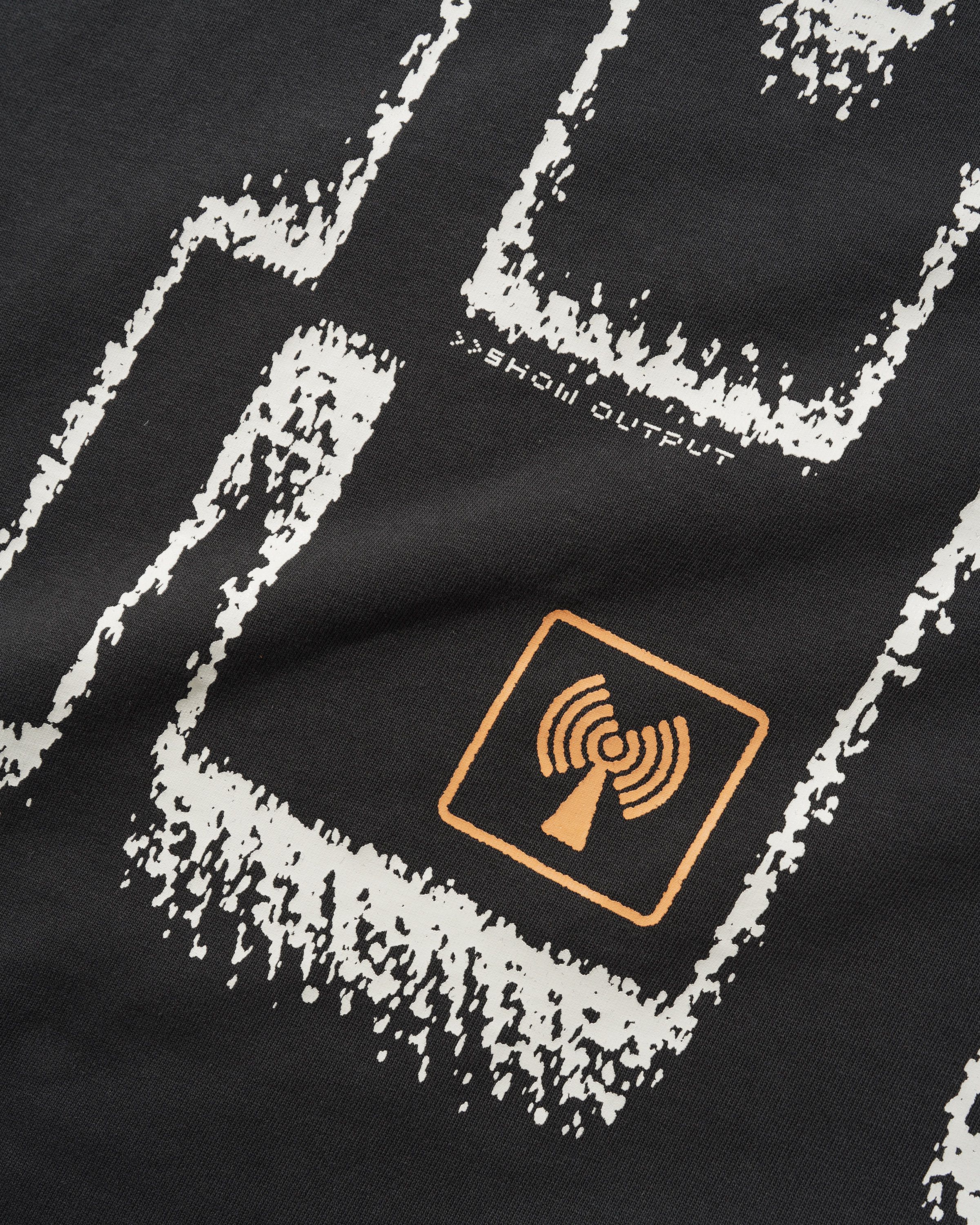 Signal Tee, Distress Black - Image 2