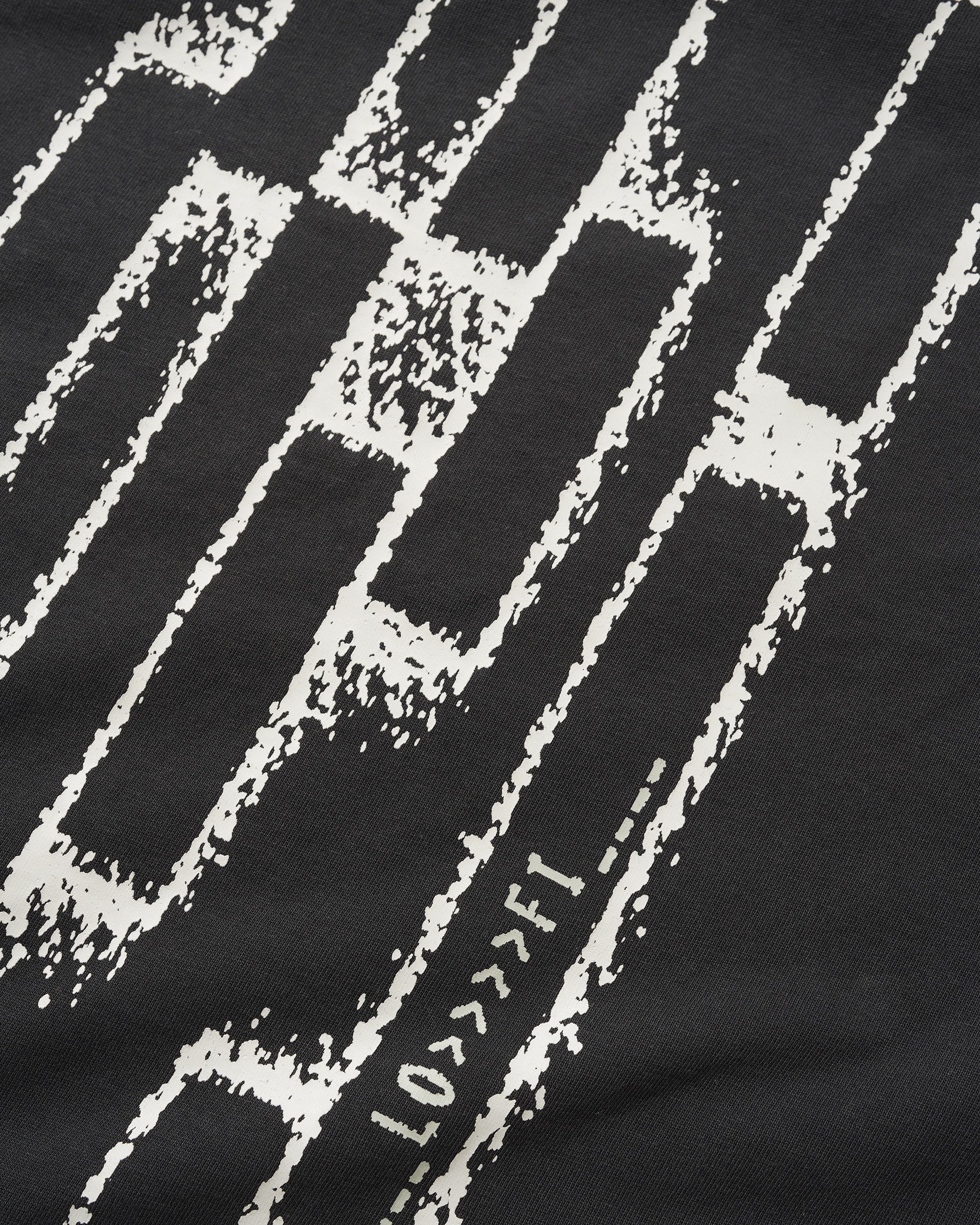 Signal Tee, Distress Black - Image 3