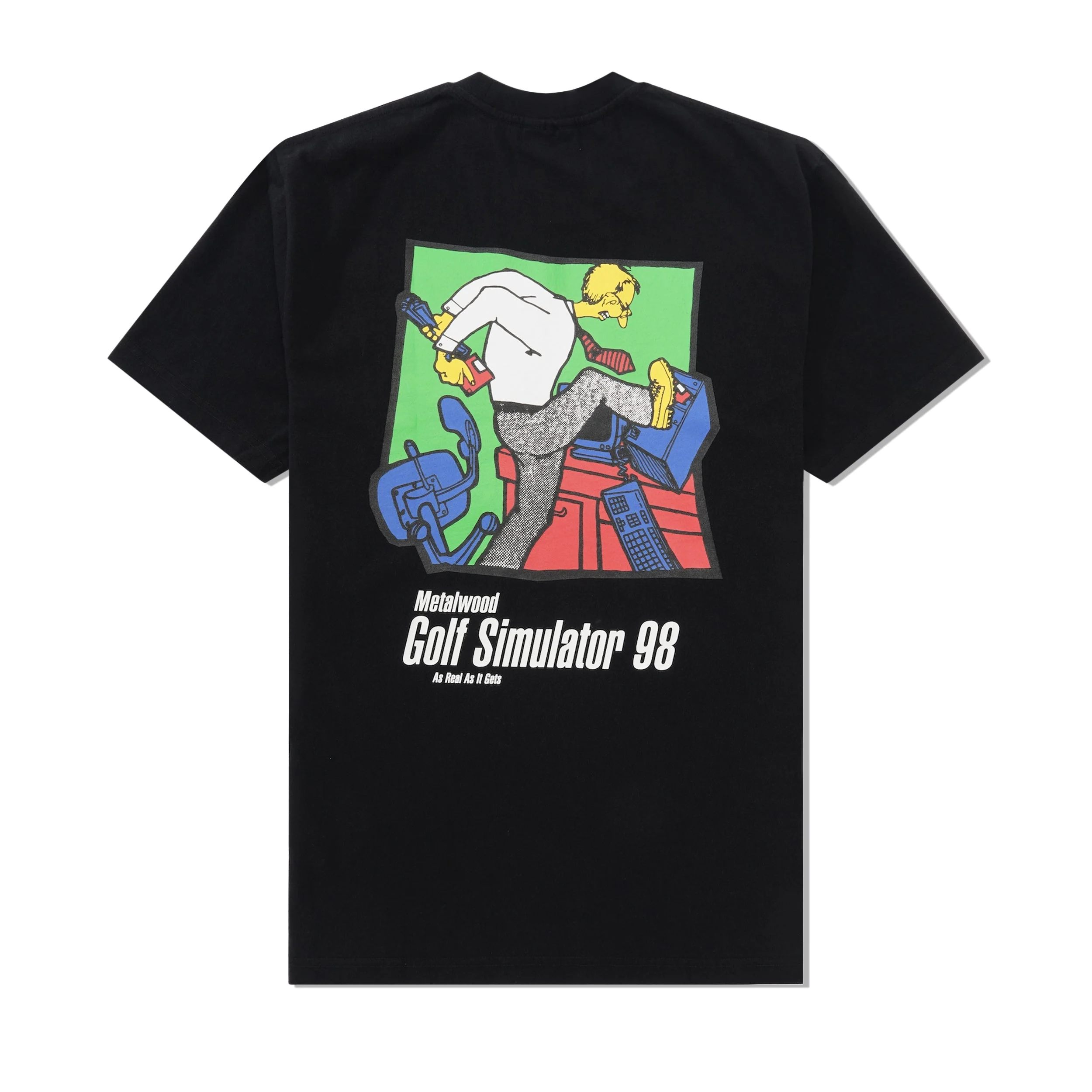Simulator T-Shirt, Black - Image 2