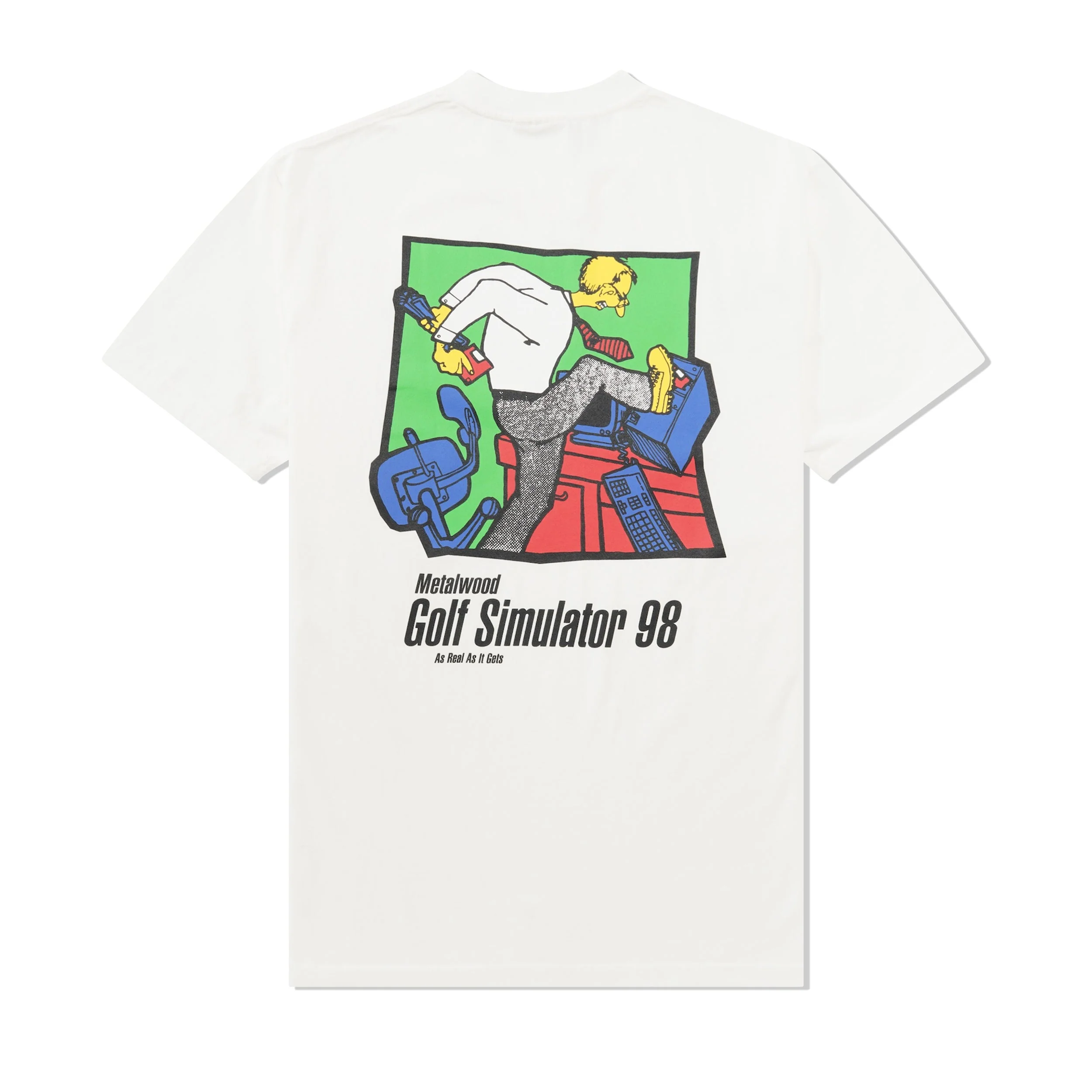 Simulator T-Shirt, White - Image 2