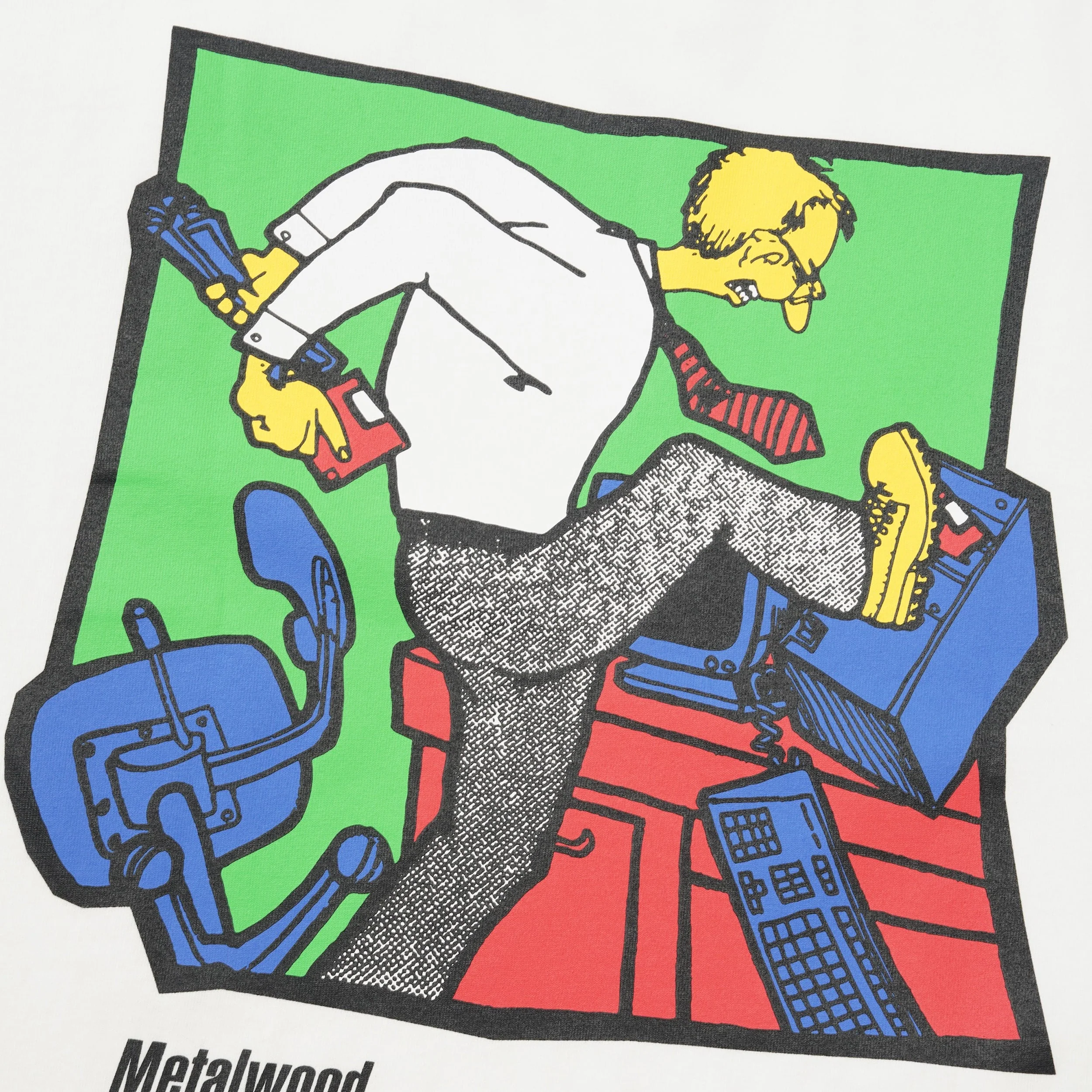 Simulator T-Shirt, White - Image 4