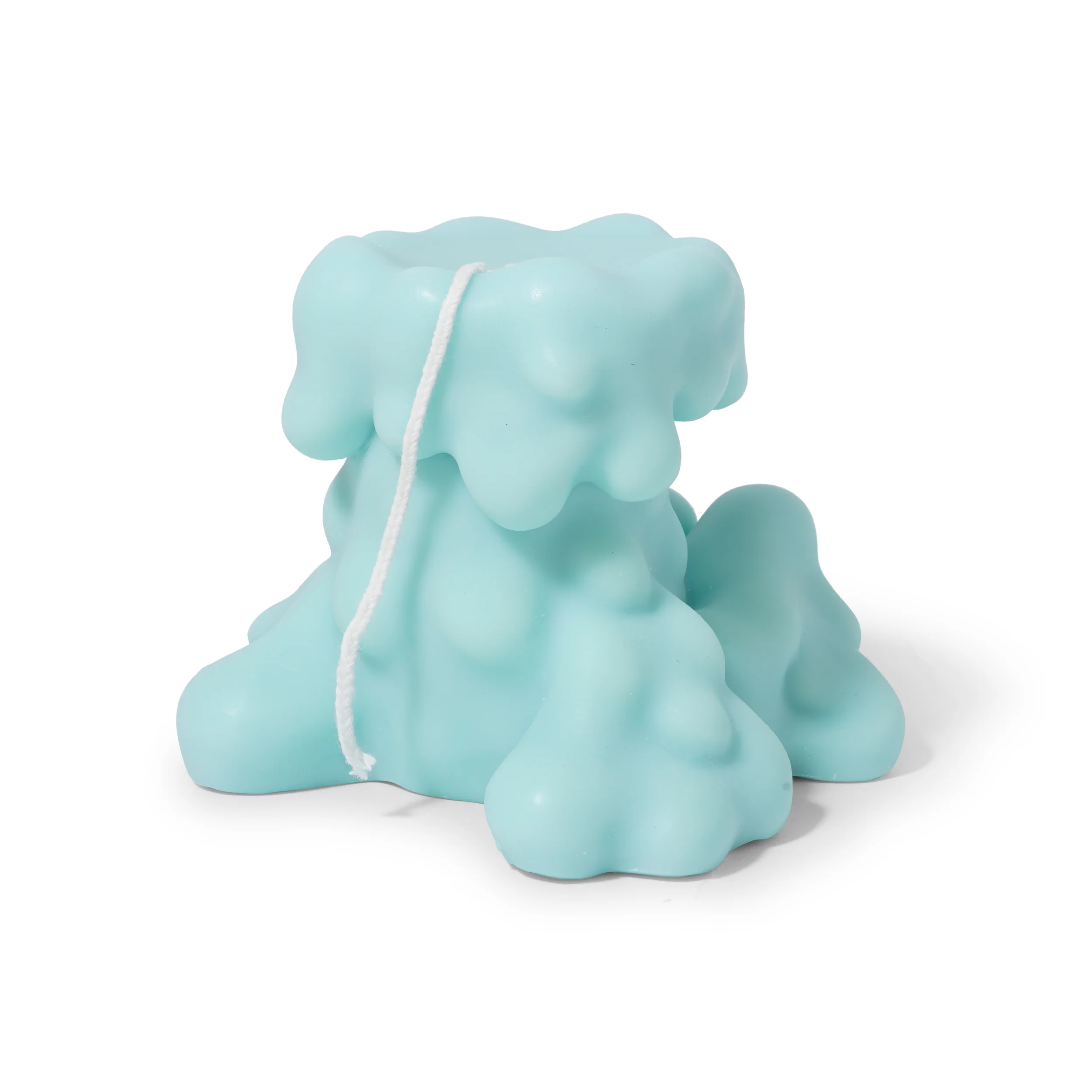 Sitting Candle Boy, Ice Blue - Image 2