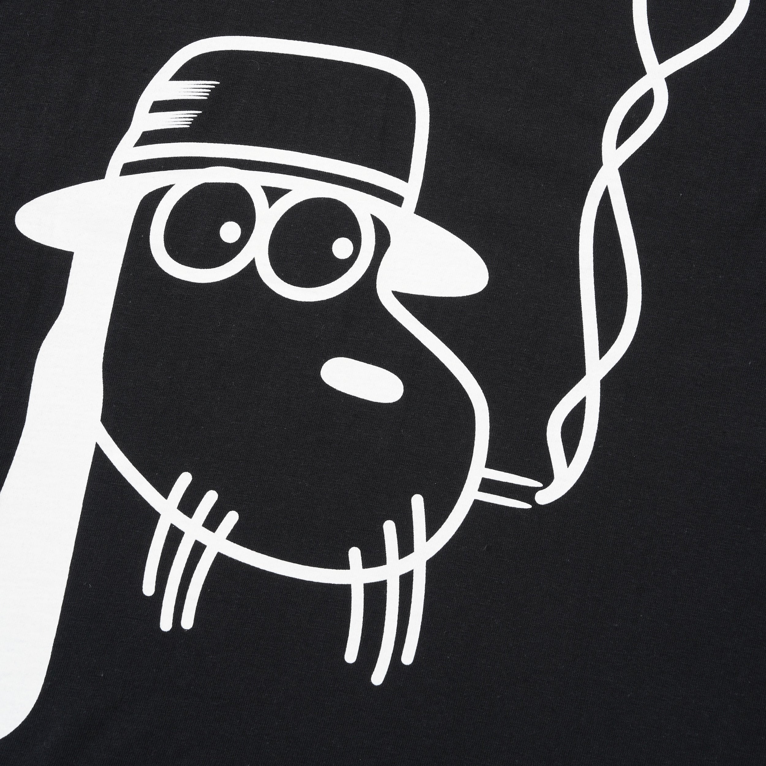 SK8 Fucks Tee, Black - Image 4