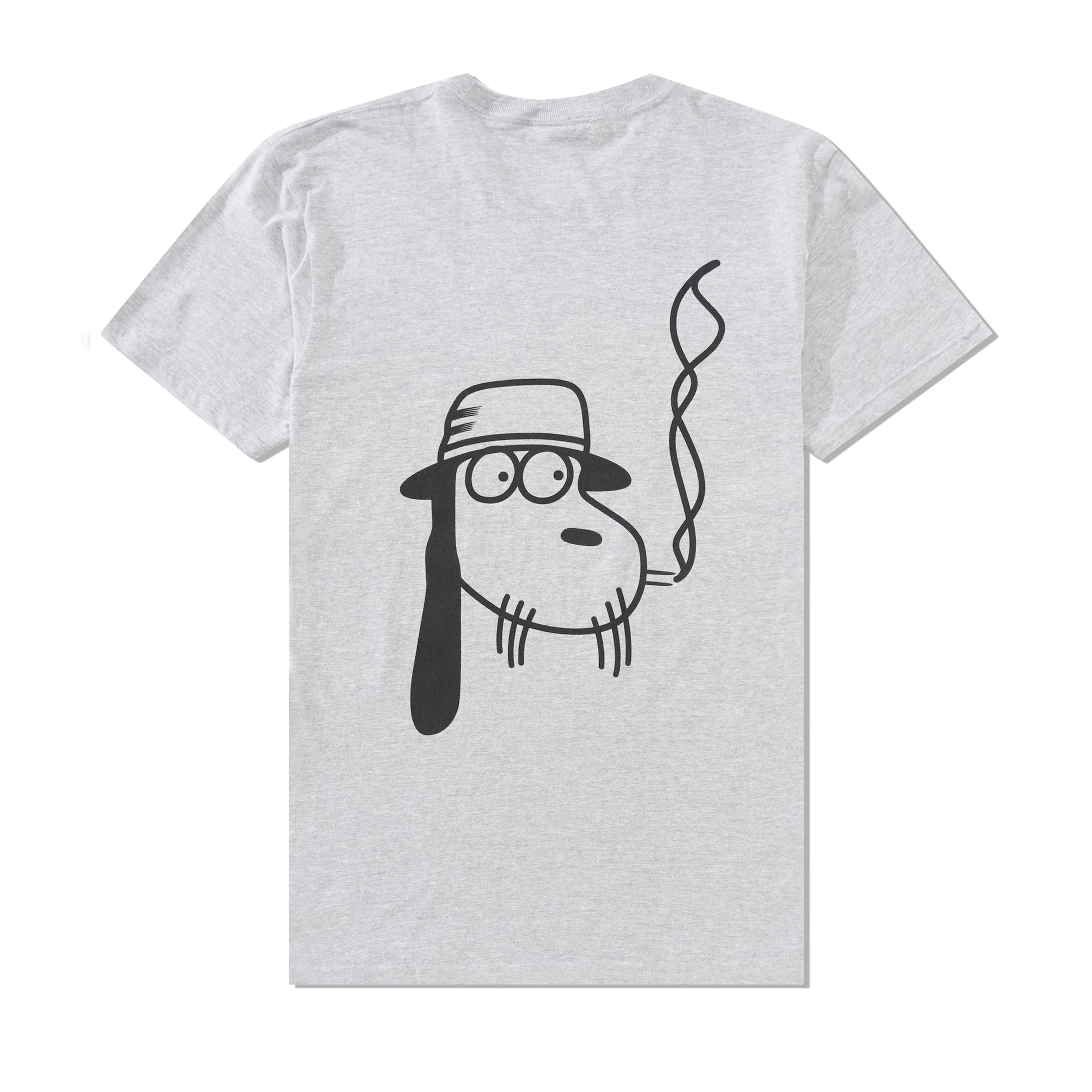 SK8 Fucks Tee, Grey Heather - Image 2