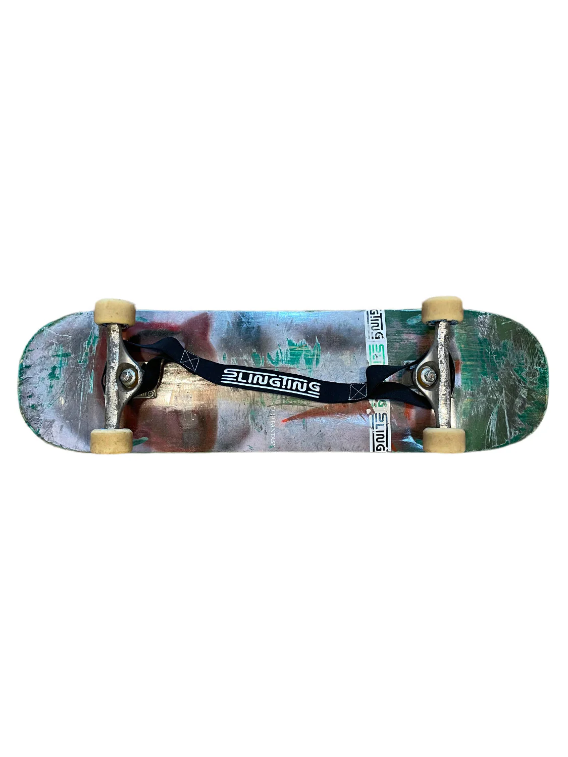 Skateboard Sling, Black - Image 3
