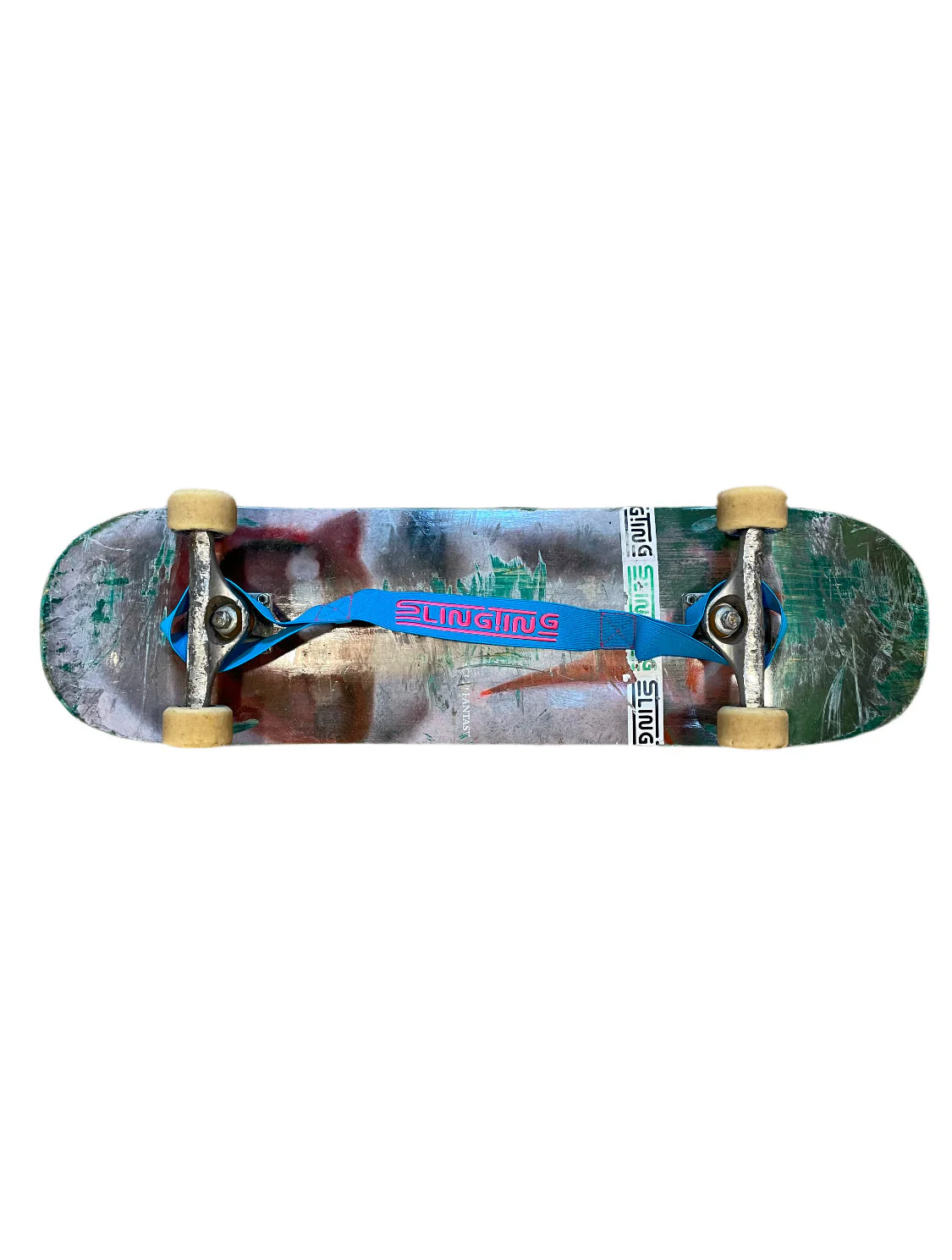 Skateboard Sling, Bright Blue - Image 3