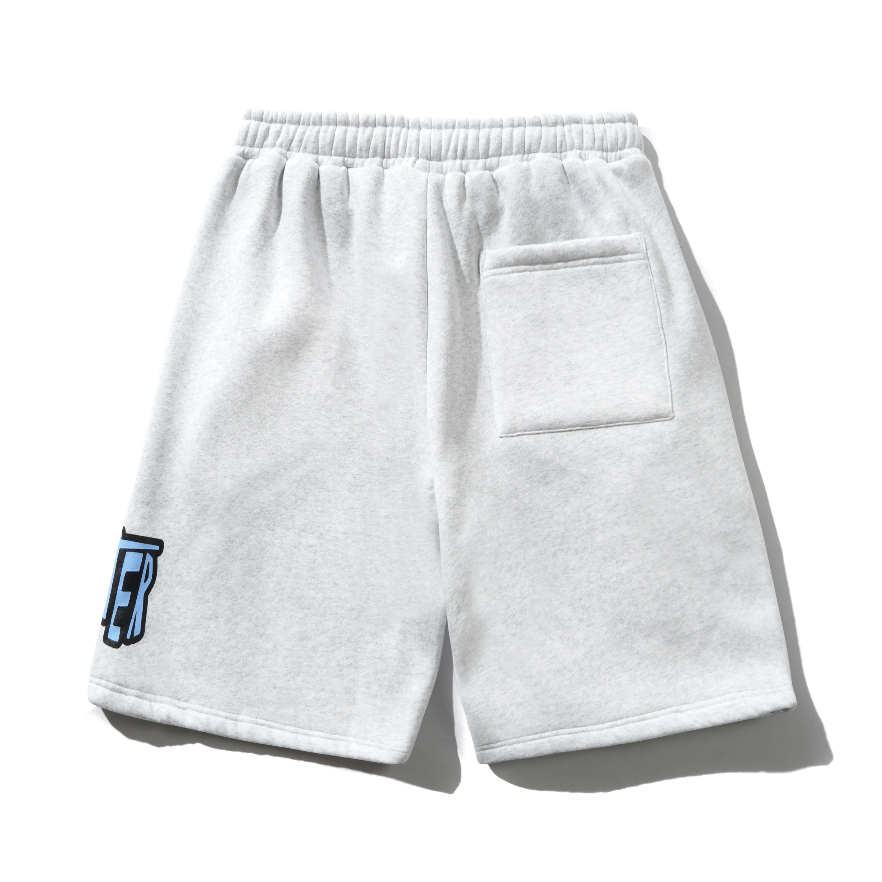 Sketch Fleece Shorts, Ash - Image 2