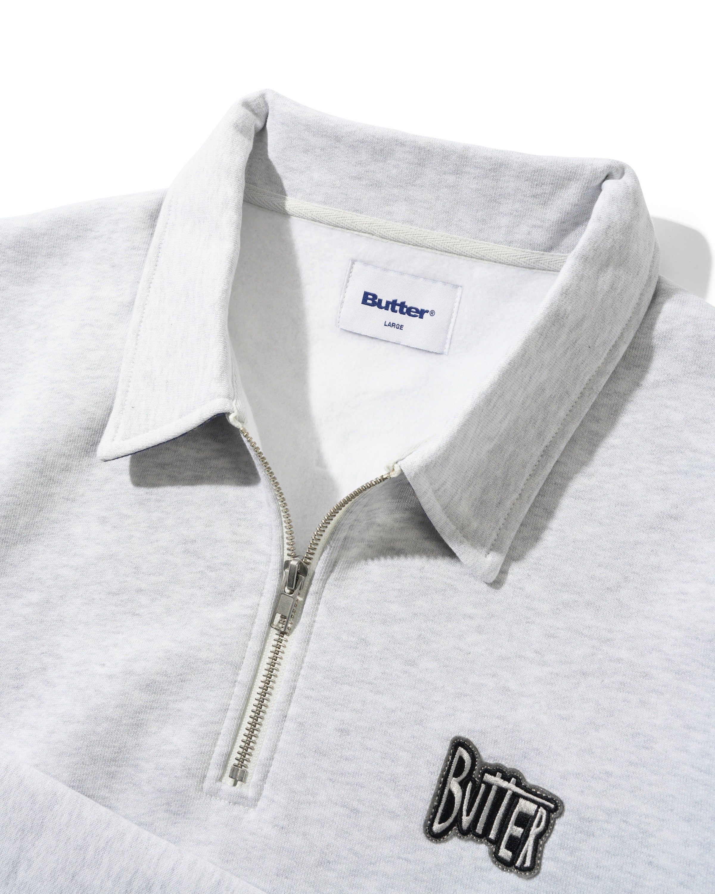 Sketch 1/4 Zip Sweater, Ash - Image 4