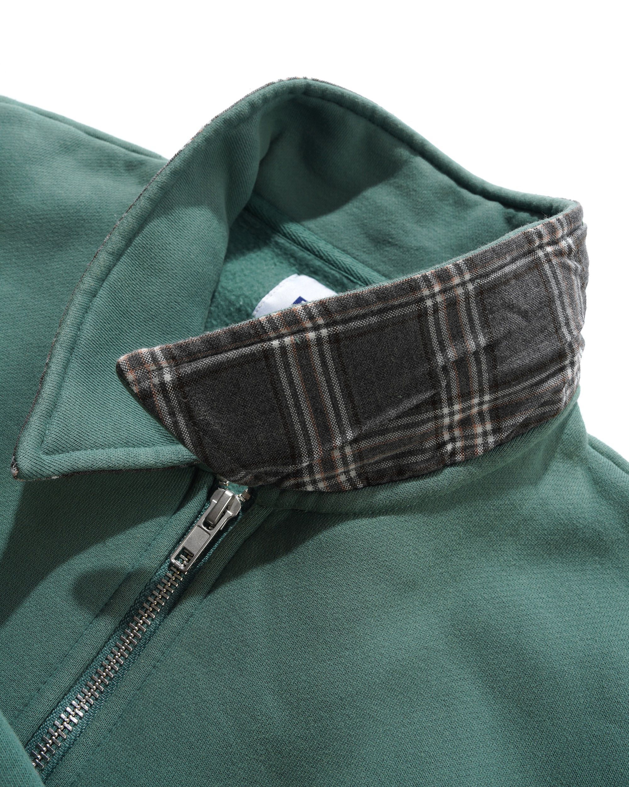 Sketch 1/4 Zip Sweater, Sage - Image 2