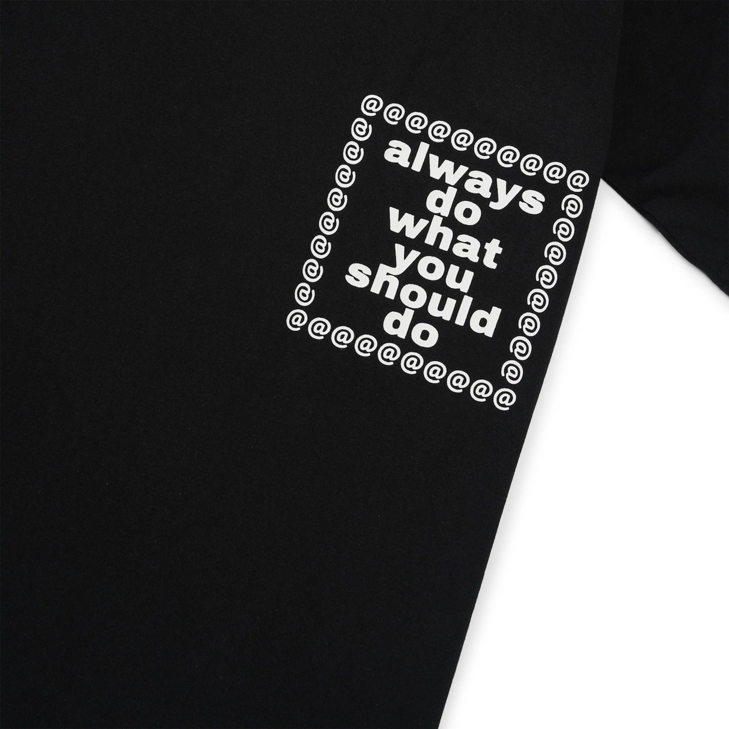 Sketchy @Sun Tee, Black - Image 4