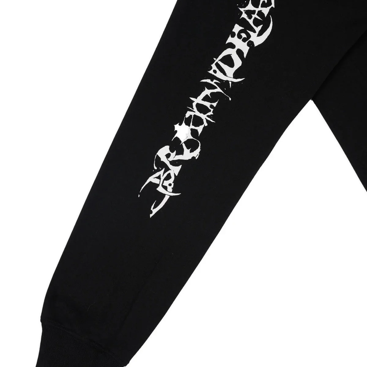 Skull Mech Long Sleeve Tee, Black - Image 3