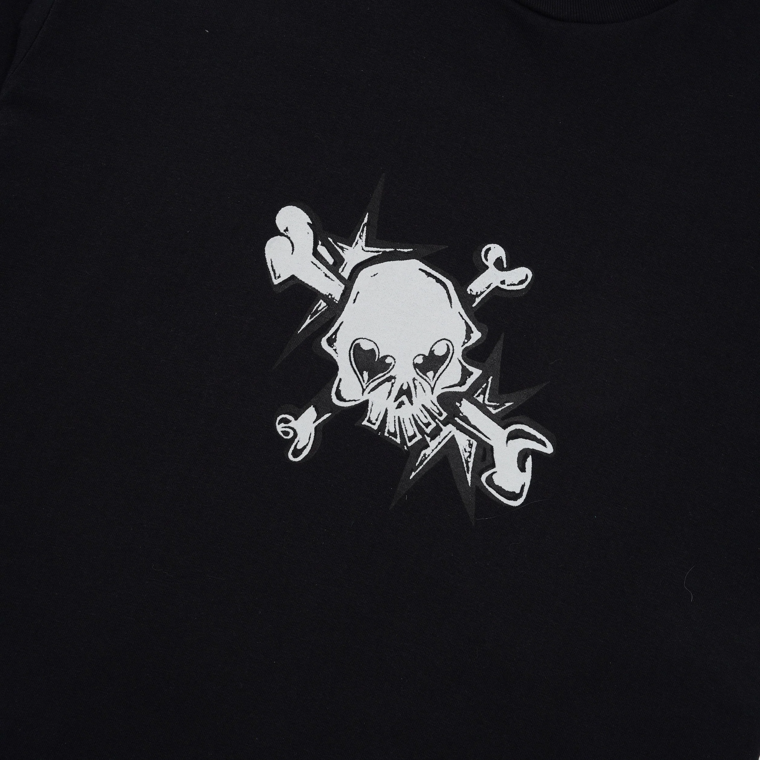 Skulls Tee, Black - Image 2