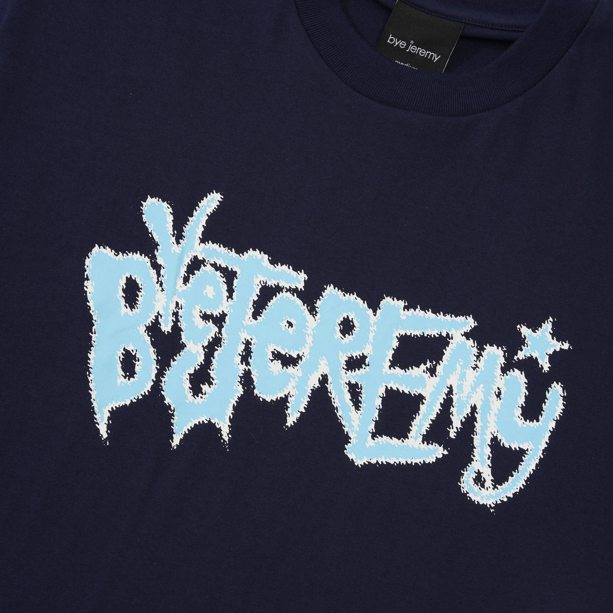 Slipping Tee, Navy - Image 2