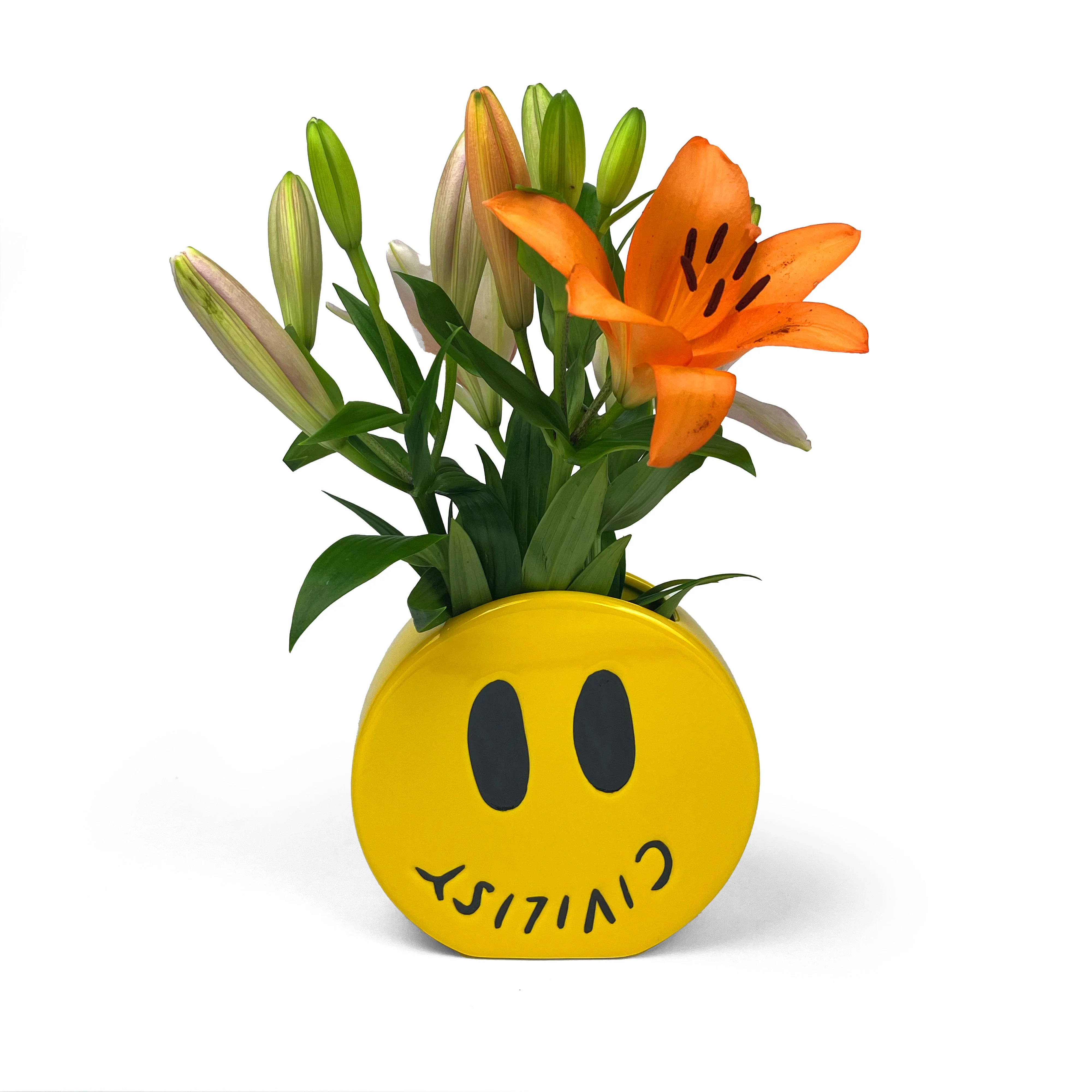 Smiler Vase, Yellow - Image 3