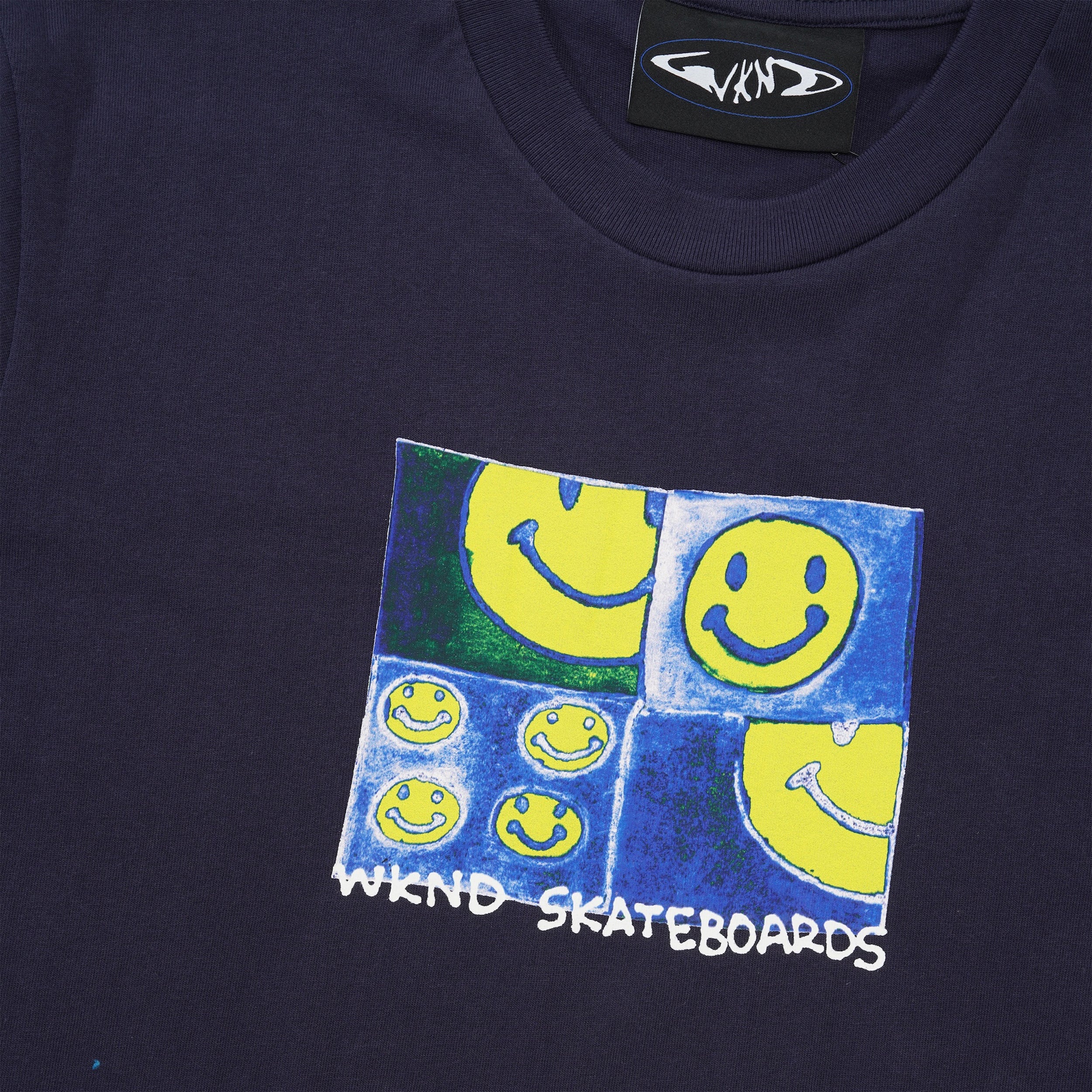 Smirley Tee, Navy - Image 2