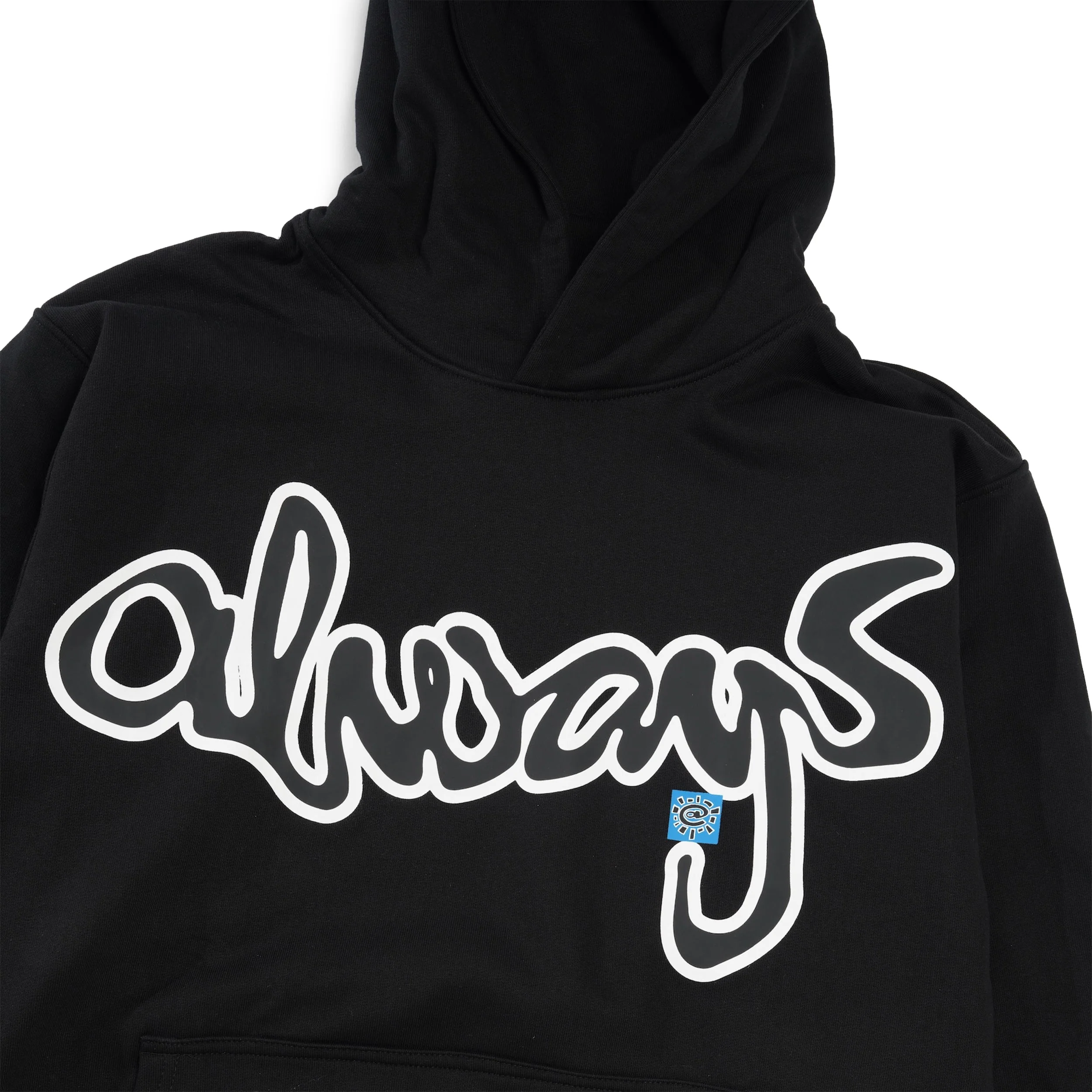 Snapper Rocks Pullover Hood, Black - Image 2