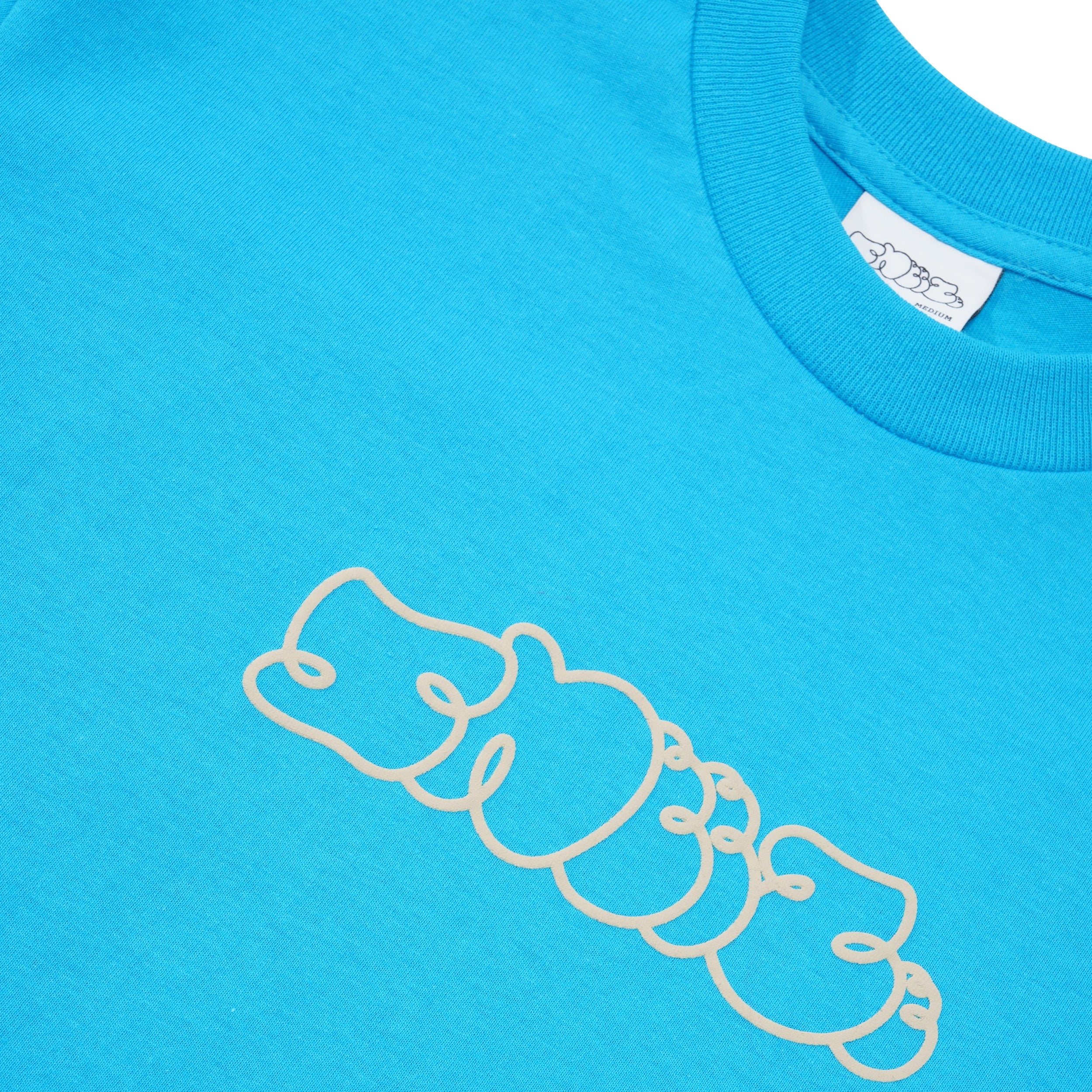 Sneeze Logo Tee, Pool Blue - Image 2