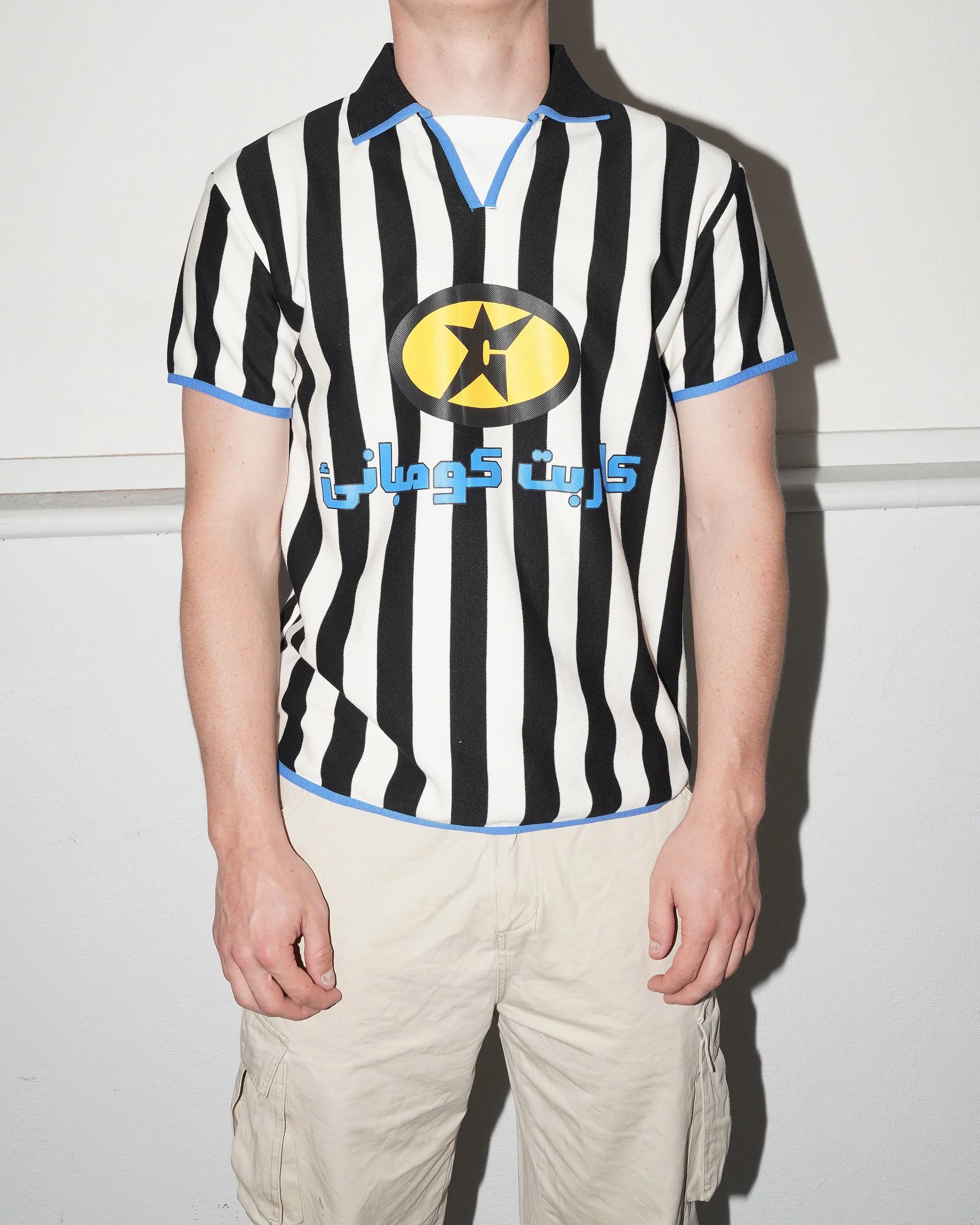 Soccer Jersey, Black / White - Image 3