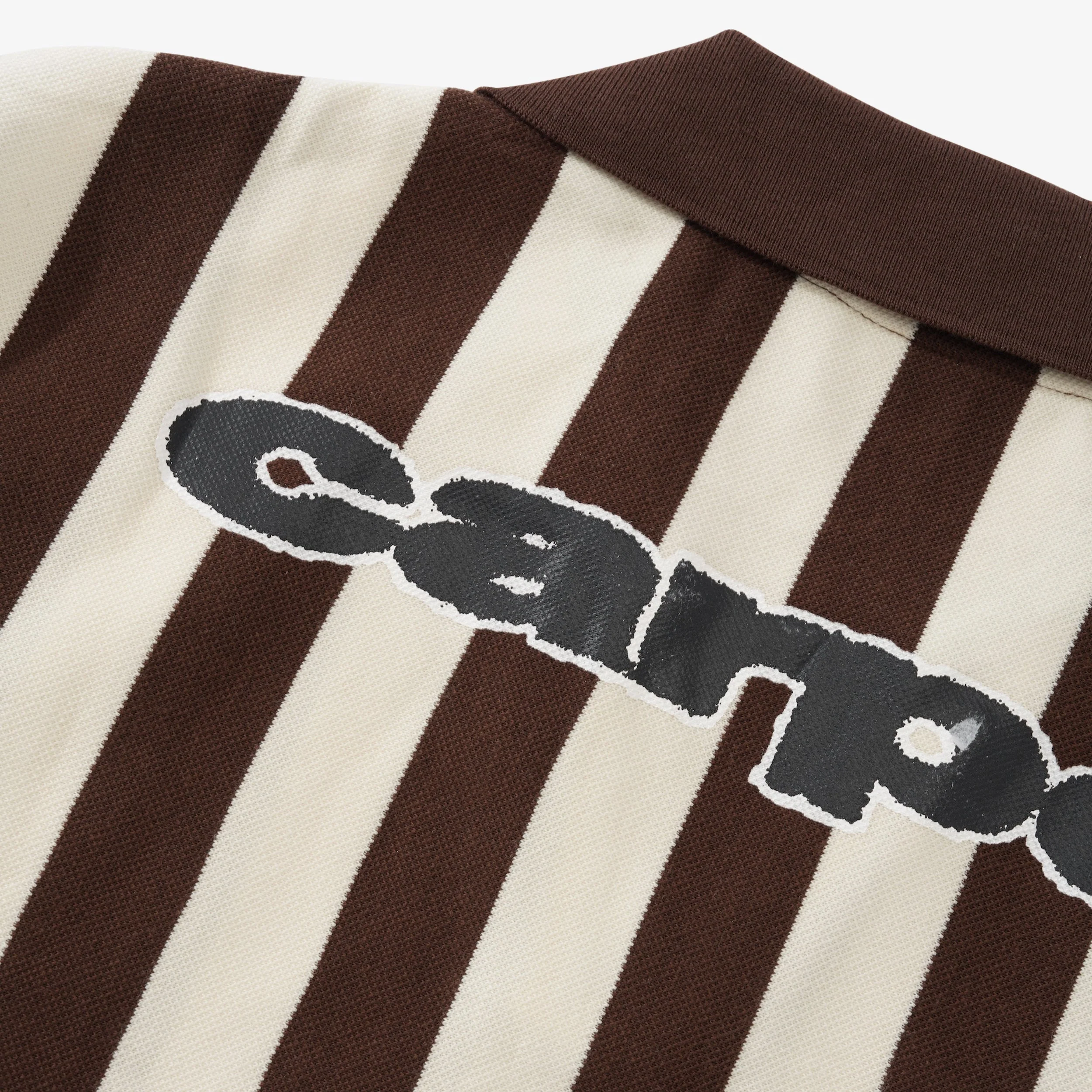 Soccer Jersey, Brown / Cream - Image 9