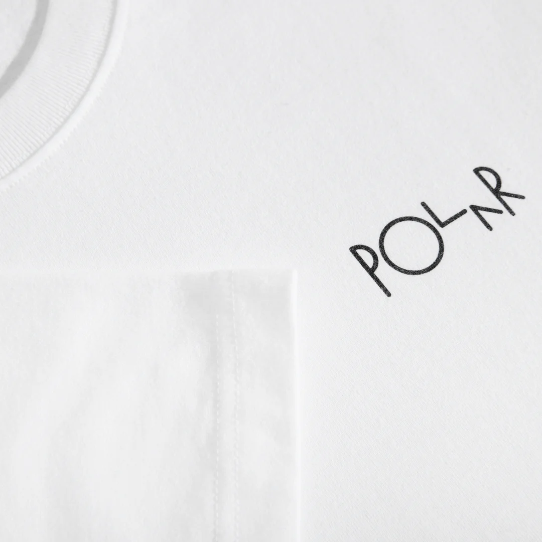 Social Side Tee, White - Image 3