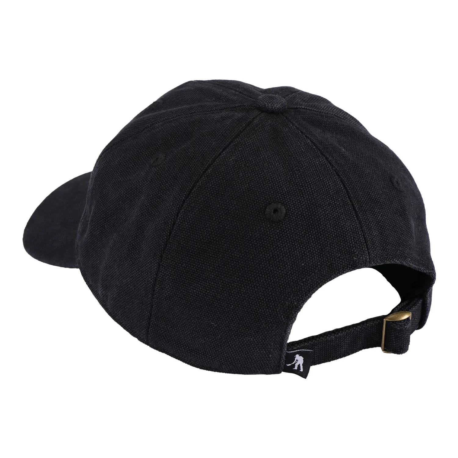 Solid Leagues Hat, Washed Black - Image 2