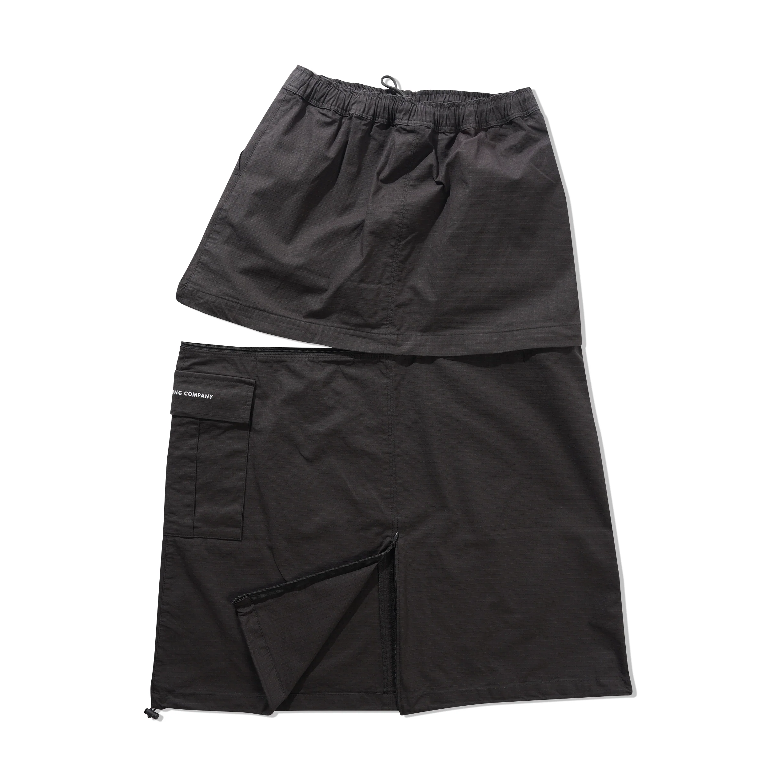 Sophie Zip Off Skirt, Anthracite - Image 5