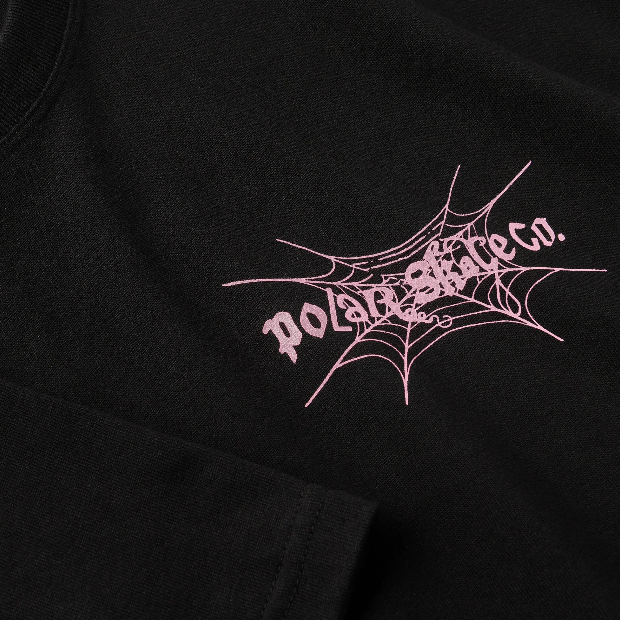Spiderweb Tee, Black - Image 2