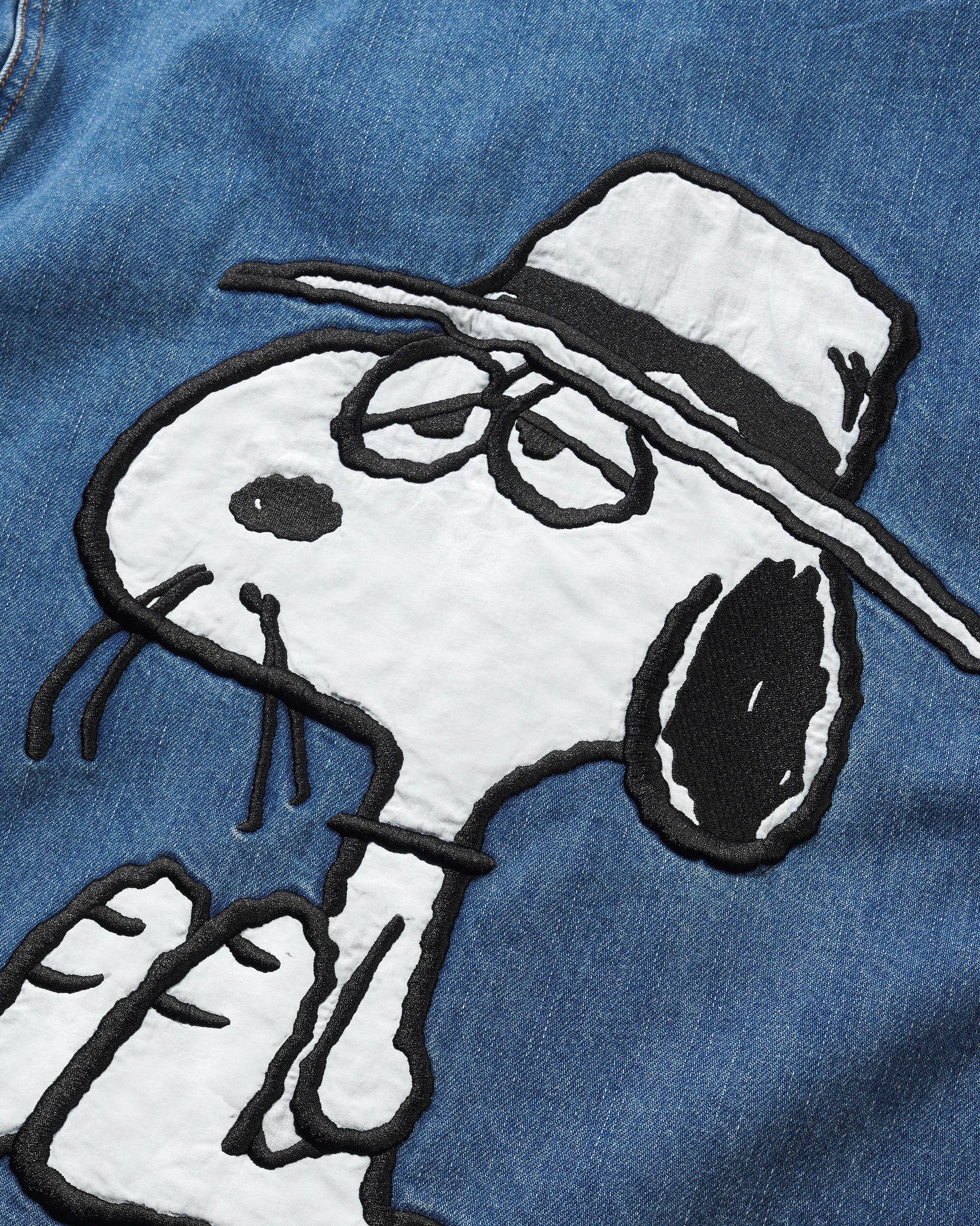 Spike Jacket, Distressed Indigo - Image 3