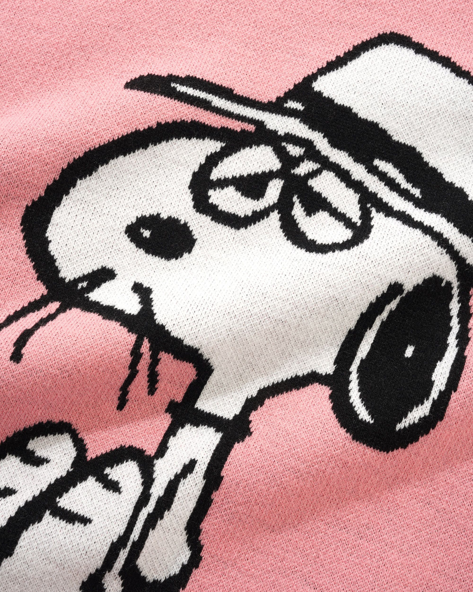 Spike Knit Sweater, Light Pink - Image 2