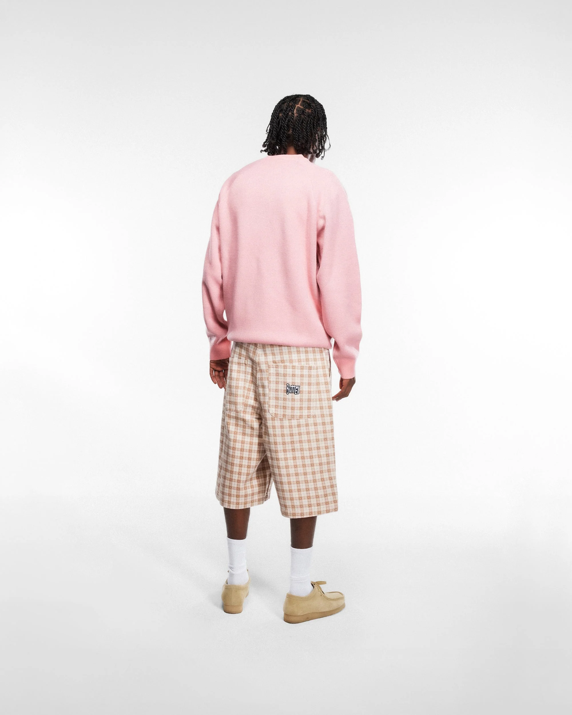 Spike Knit Sweater, Light Pink - Image 5