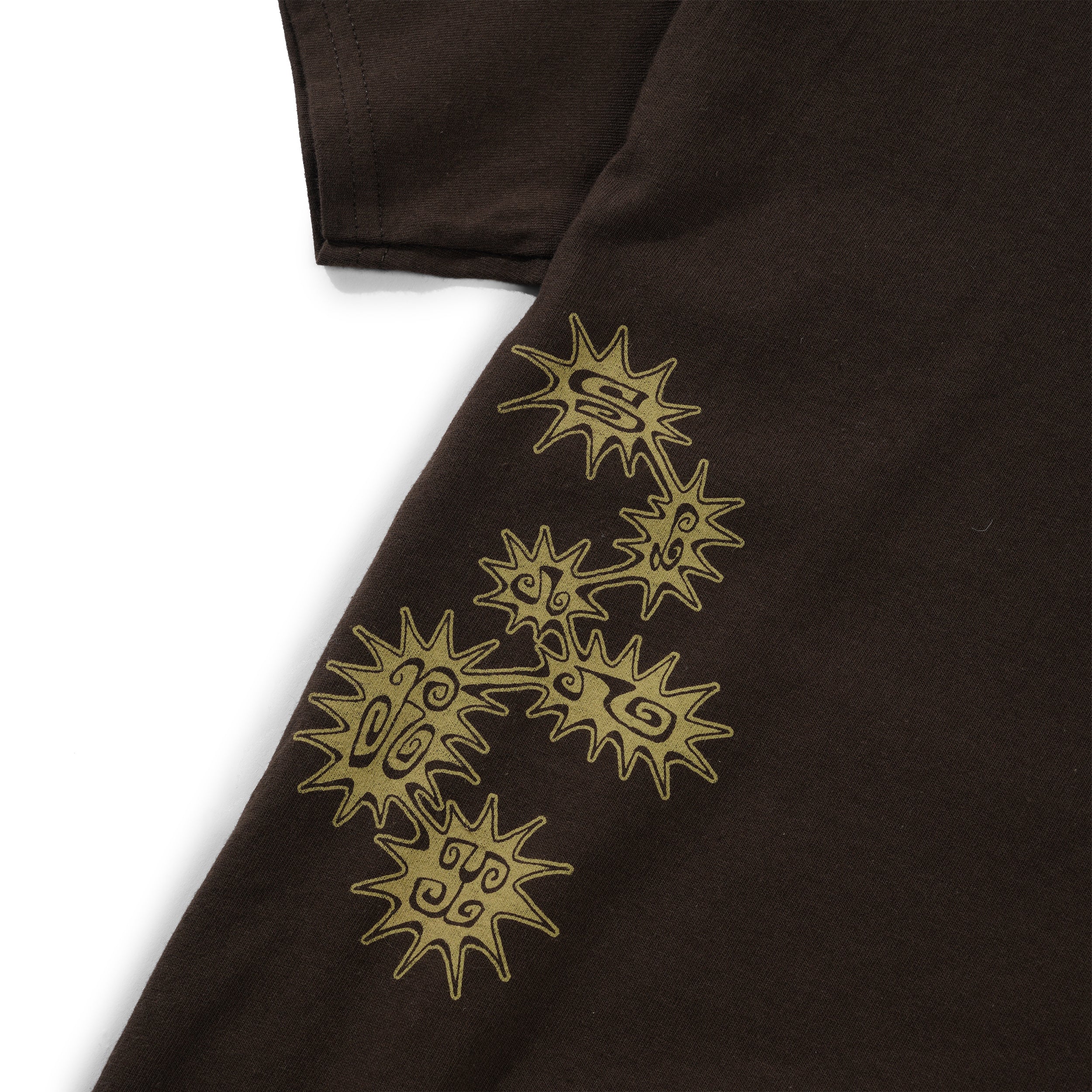 Spikes Tee, Brown - Image 2