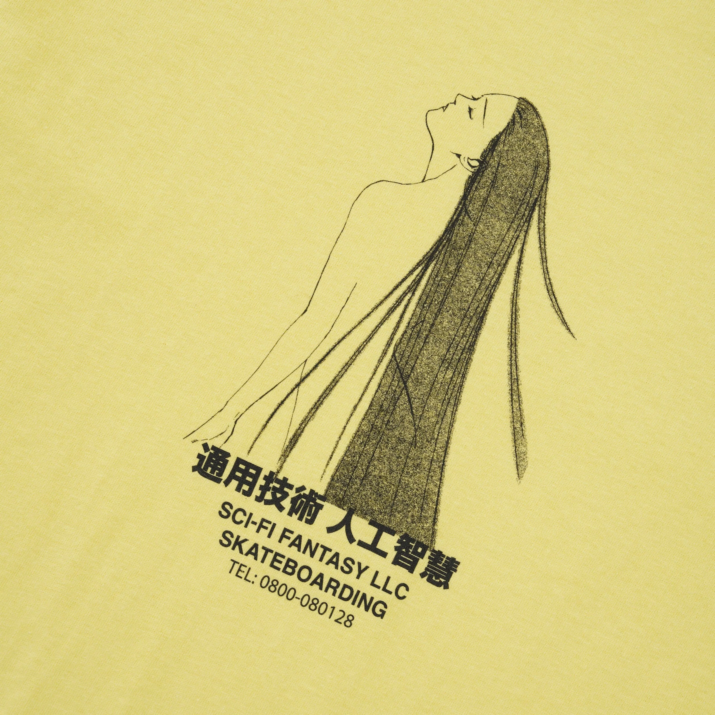 Spiritual Darkness Tee, Cornsilk - Image 2