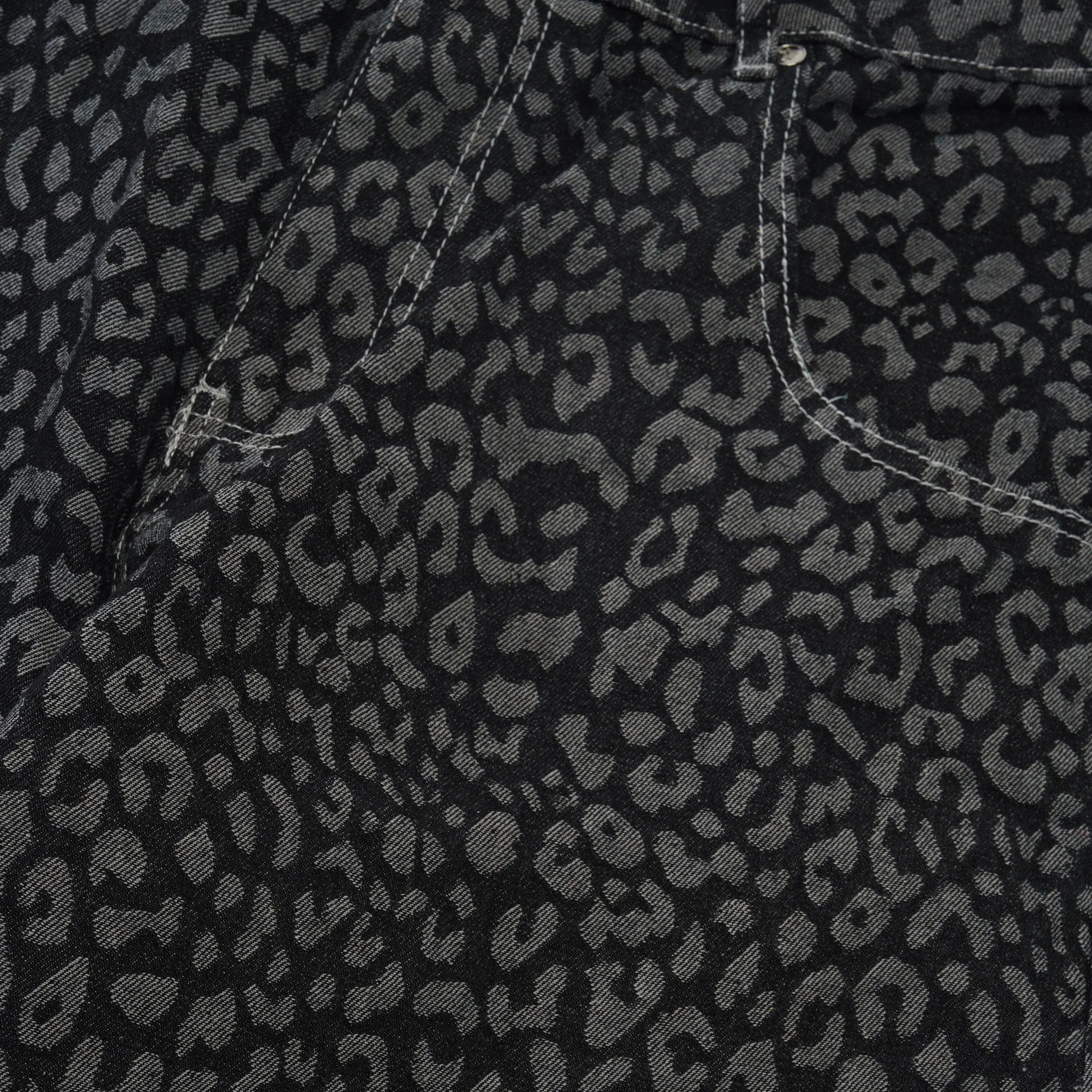 Star Carpenter Jeans, Leopard Print - Image 3