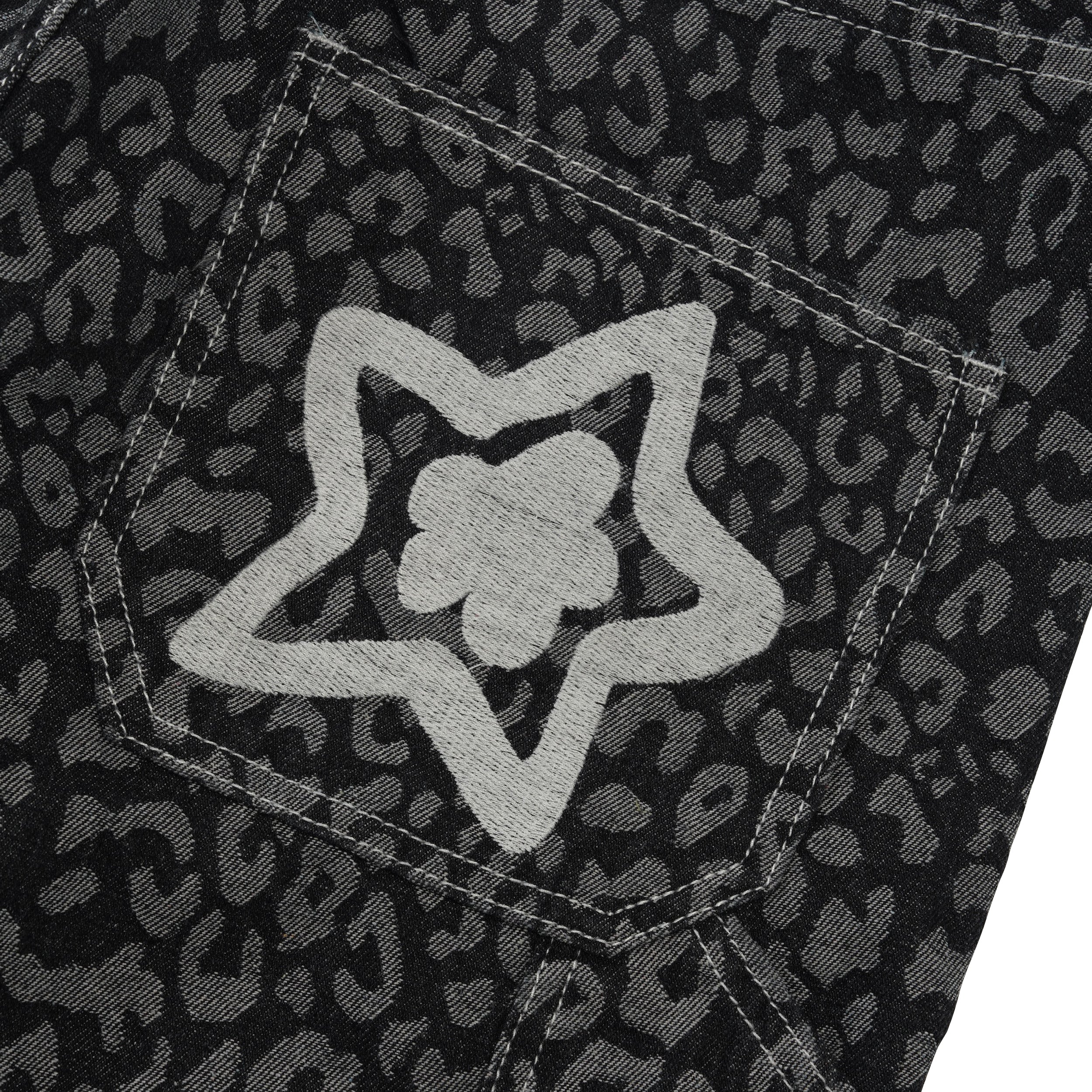 Star Carpenter Jeans, Leopard Print - Image 4
